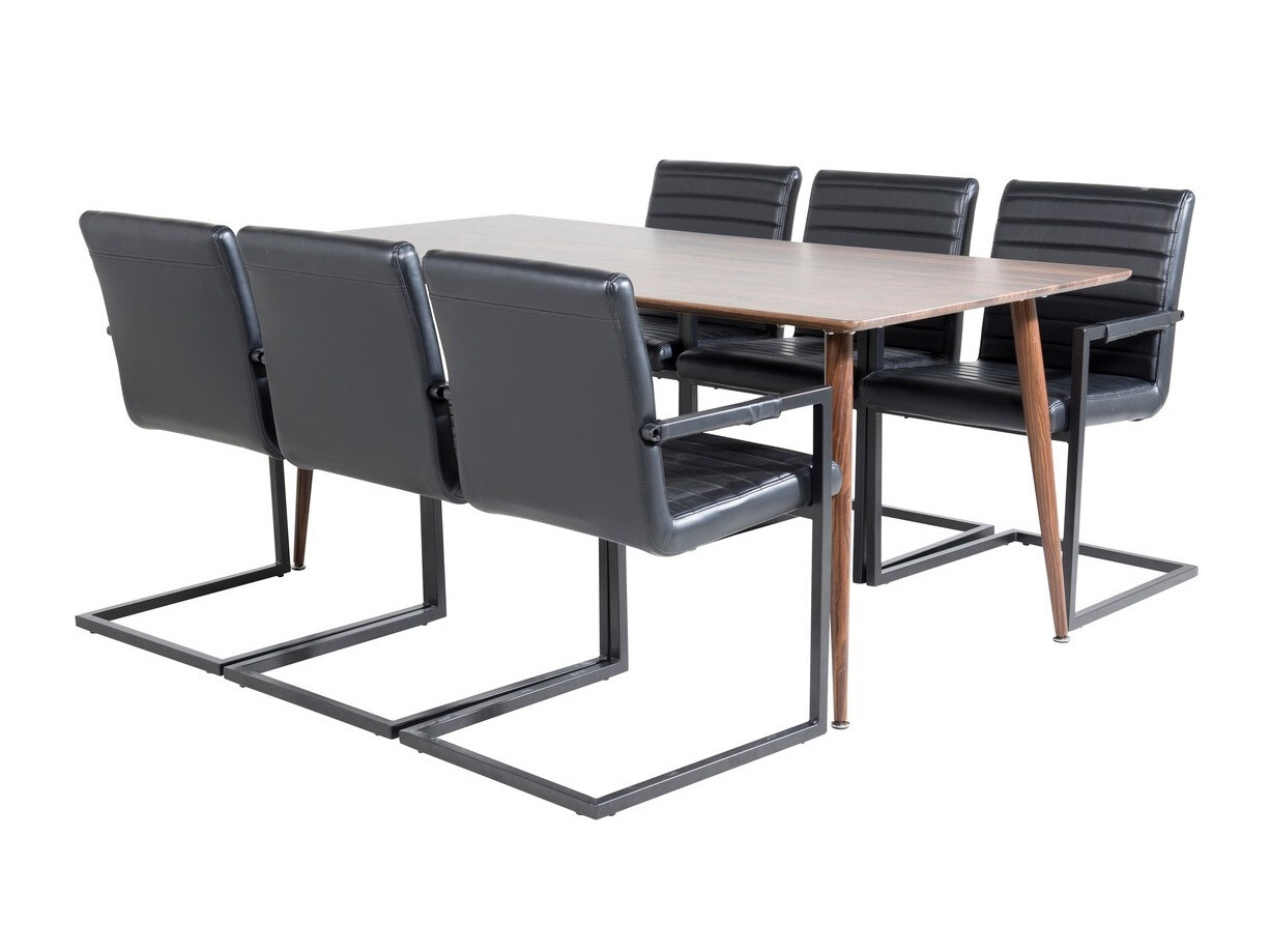 Conjunto de mesas y sillas para comedor Dallas 1884