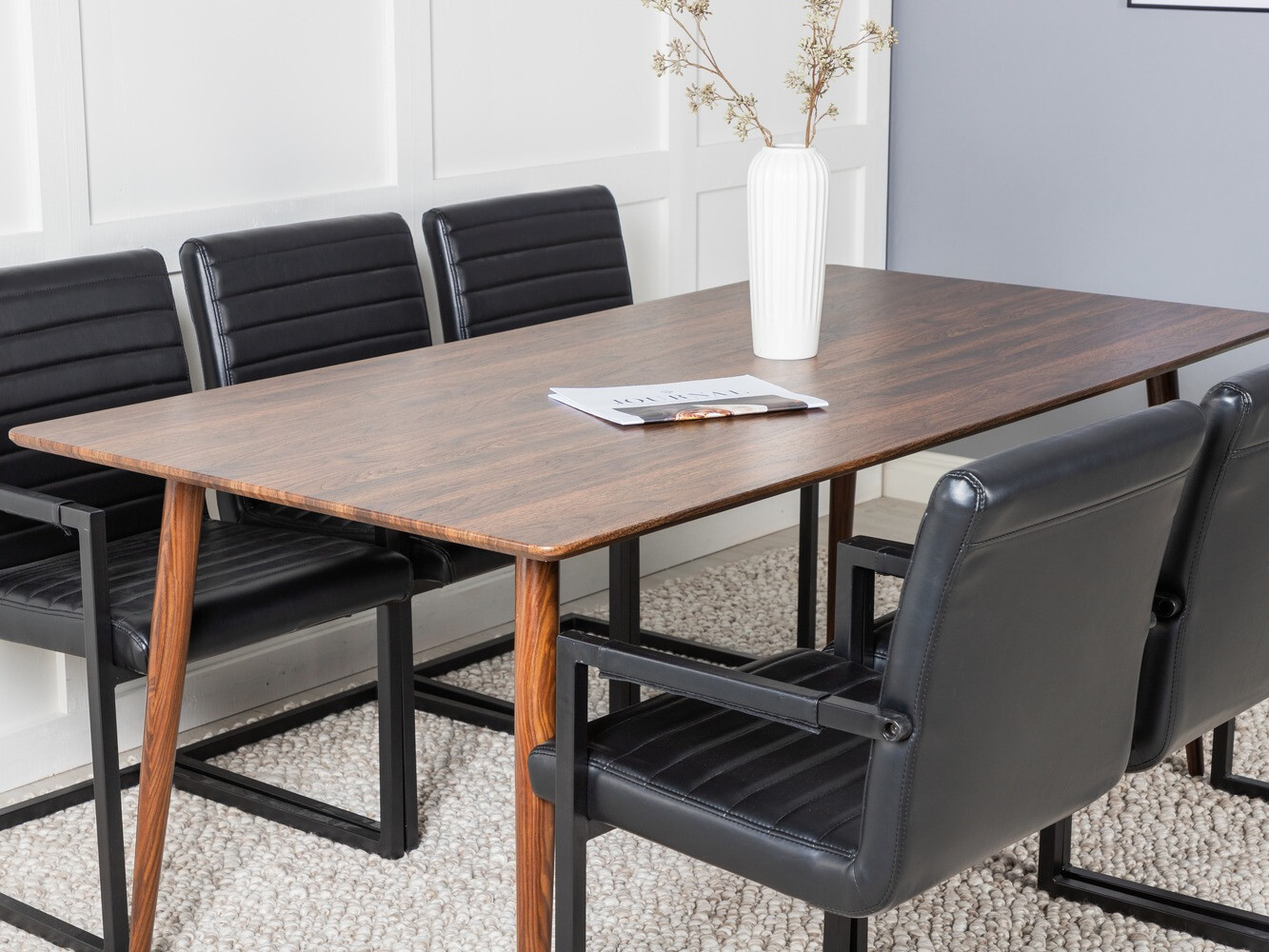 Conjunto de mesas y sillas para comedor Dallas 1884