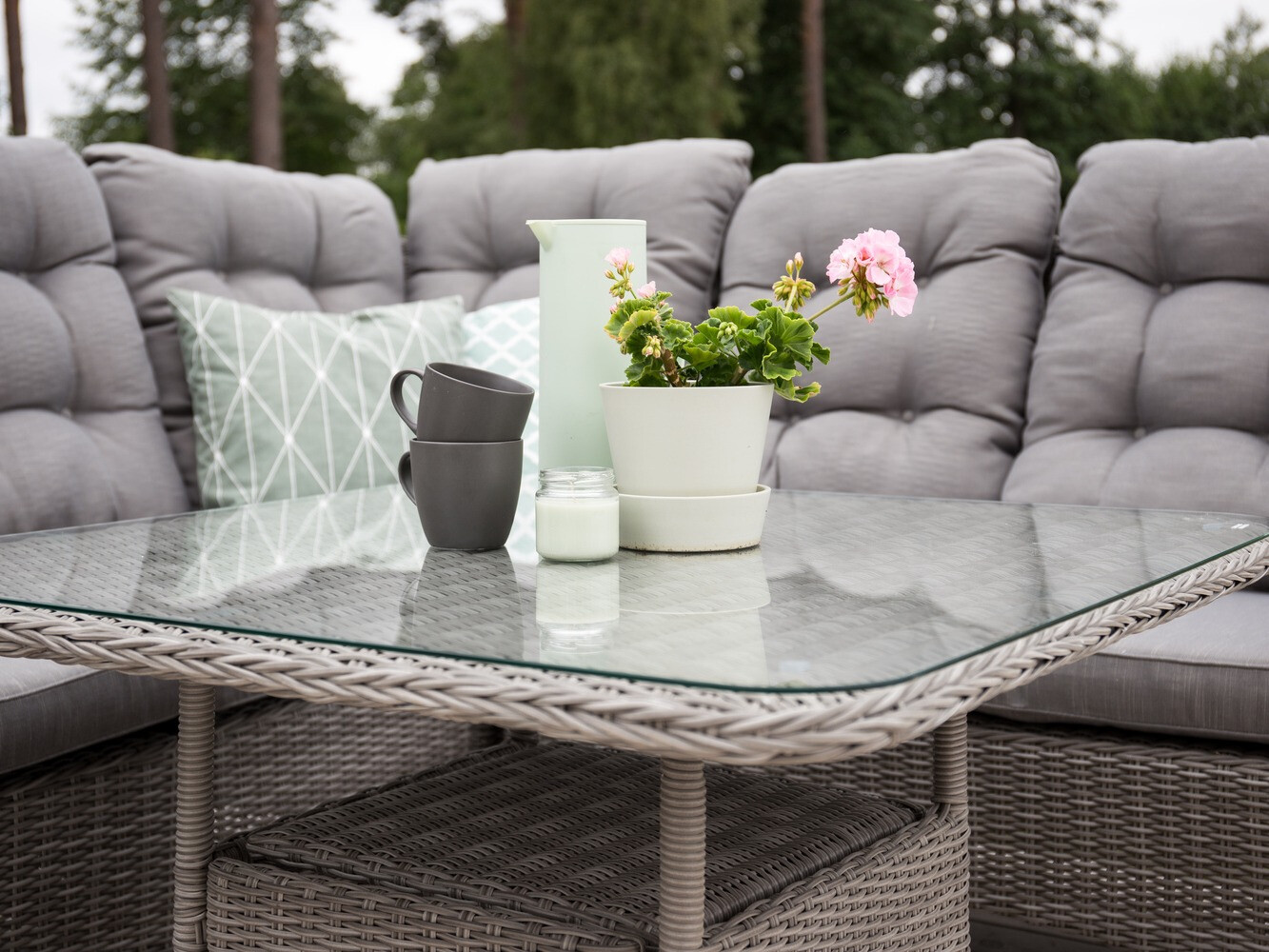 Conjunto de muebles de exterior Dallas 1083