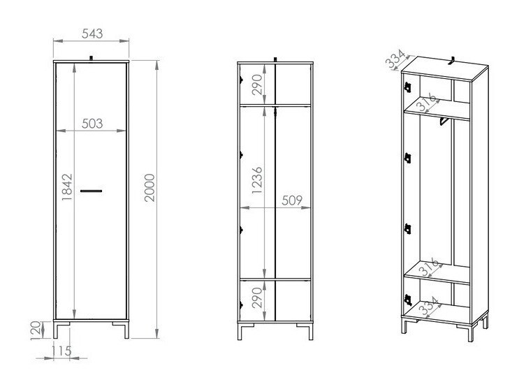 Conjunto para recibidor Larnolo 109