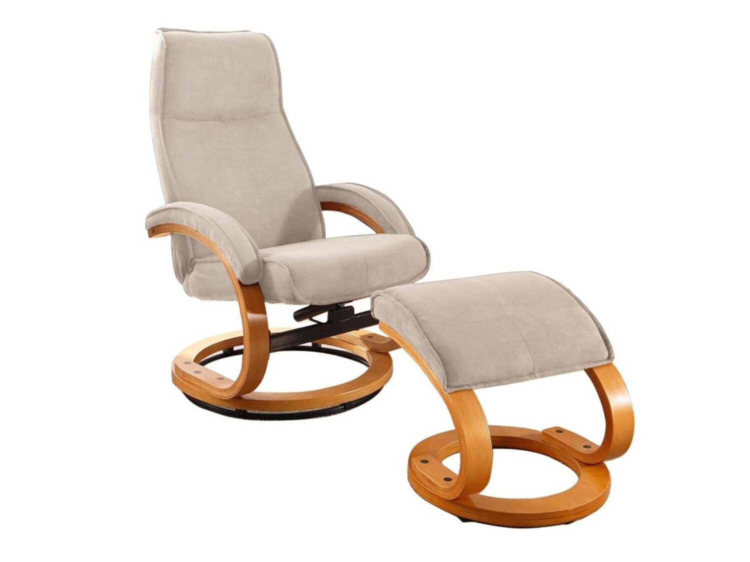 Sillón Denton 194 (Crema + Marrón)