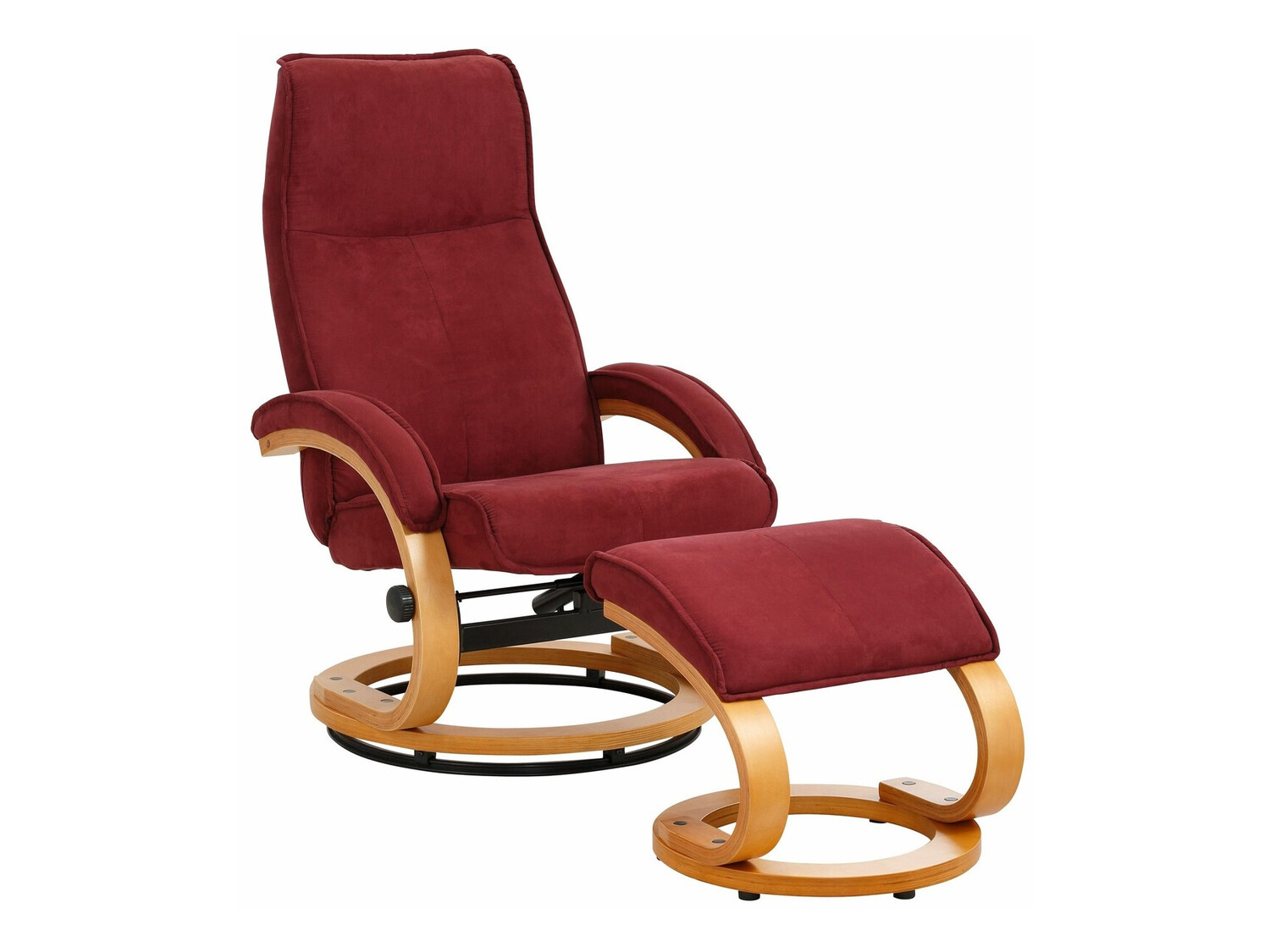 Sillón Denton 194 (Rojo + Marrón)