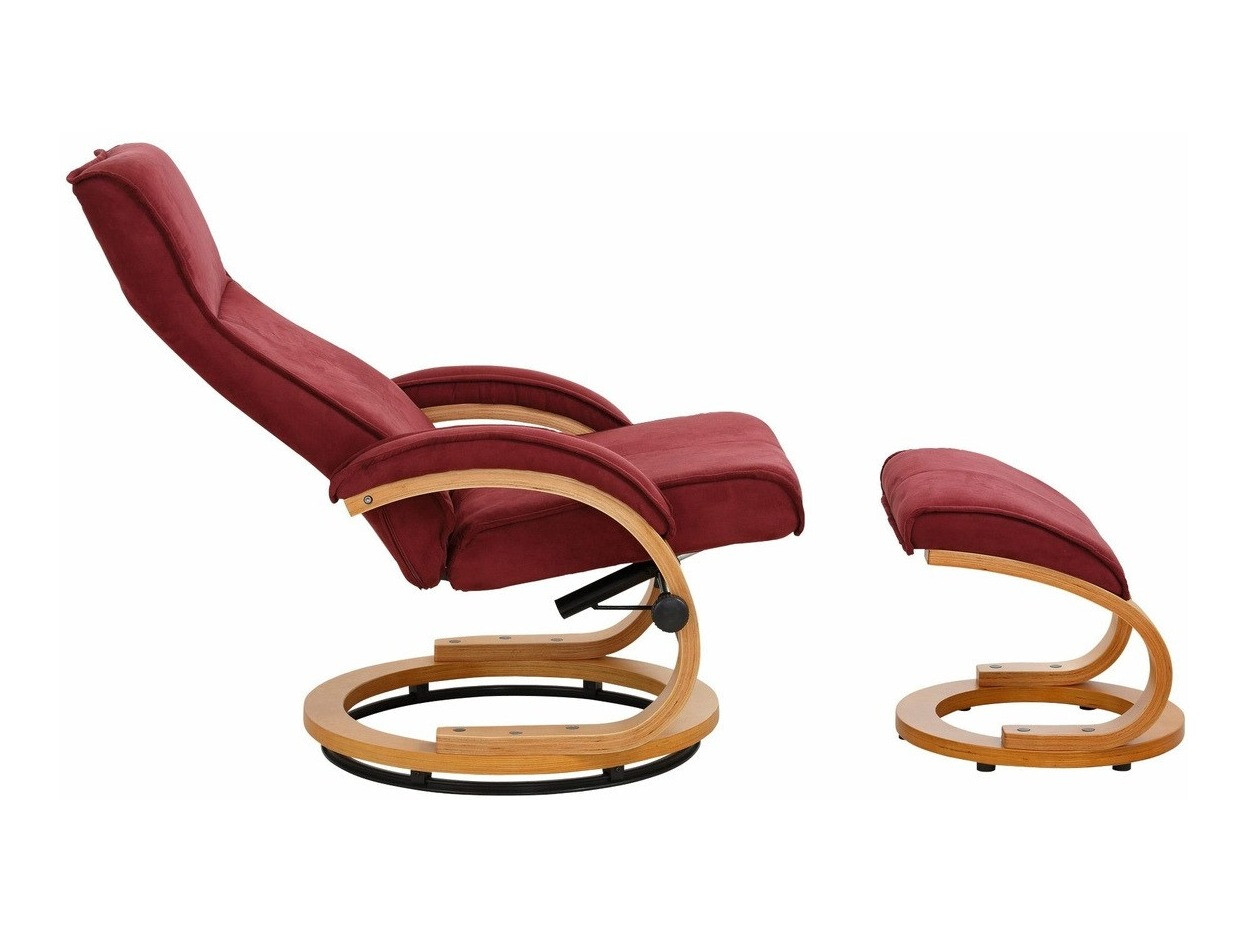 Sillón Denton 194 (Rojo + Marrón)