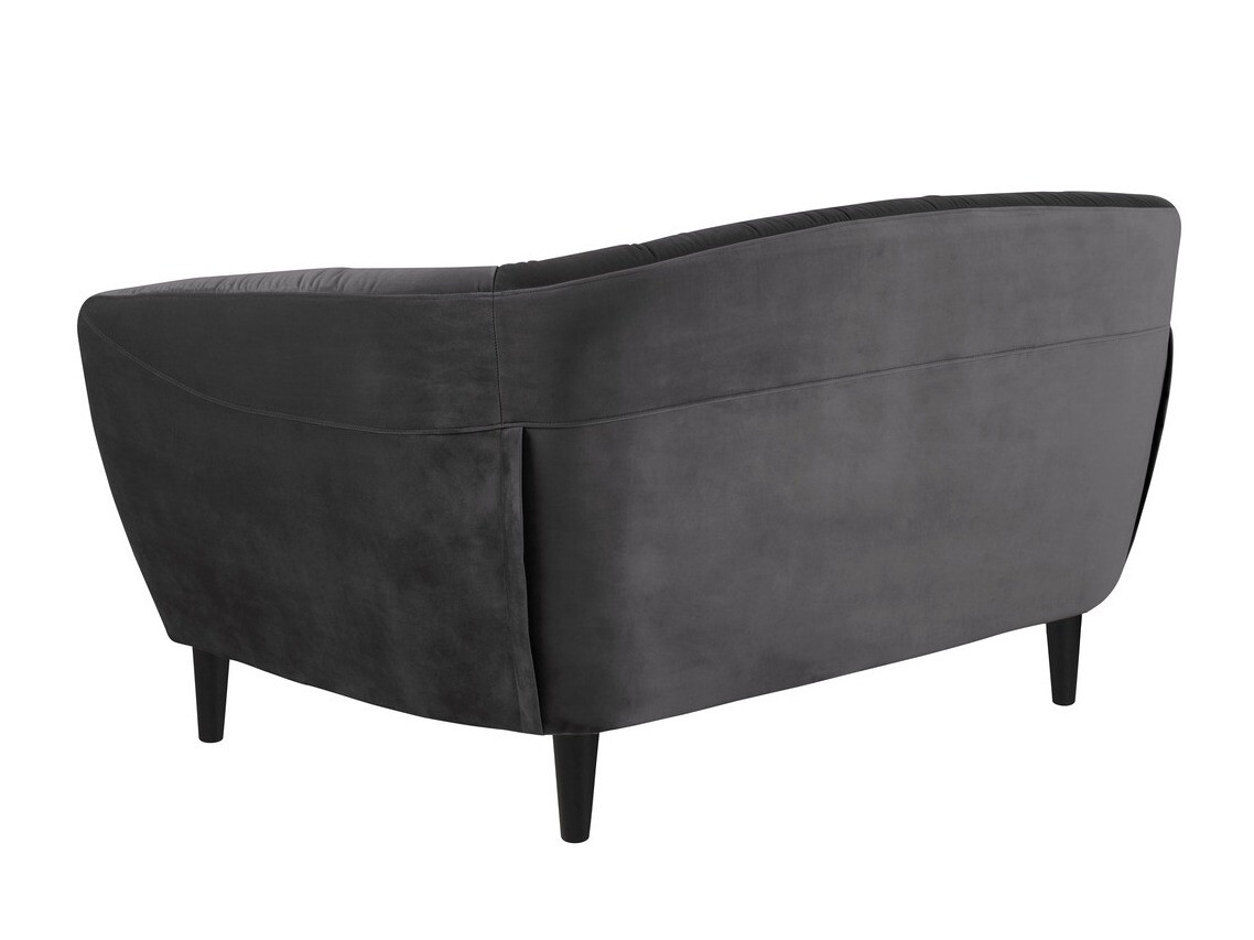 Sofá chesterfield Norsica 260 (Gris oscuro)