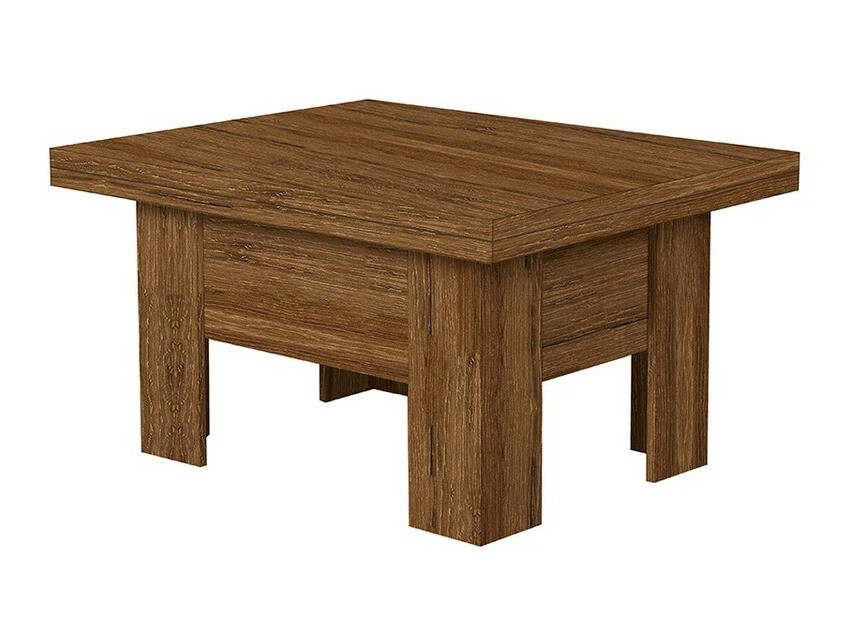 Mesa de centro convertible Stanton 102 (Roble Stirling)