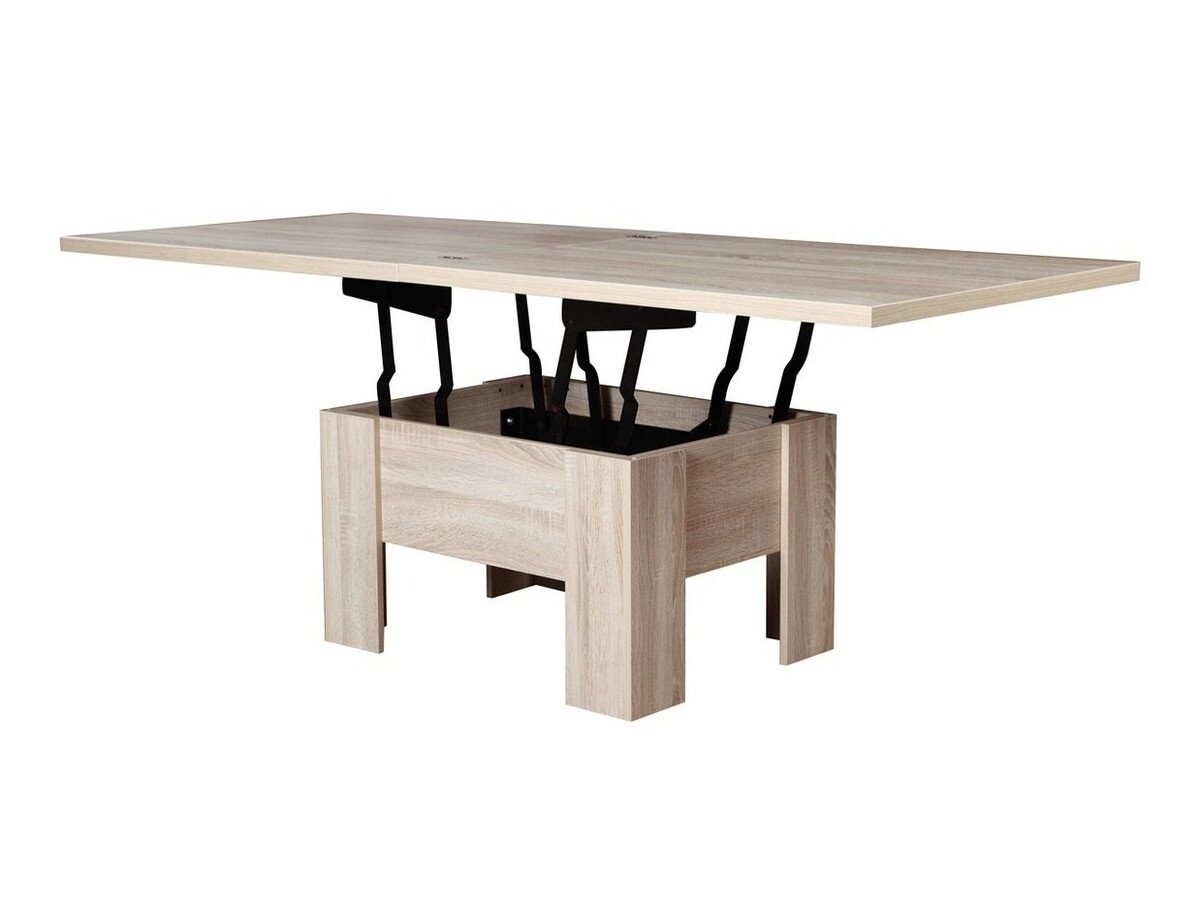 Mesa de centro convertible Stanton 102 (Roble Stirling)