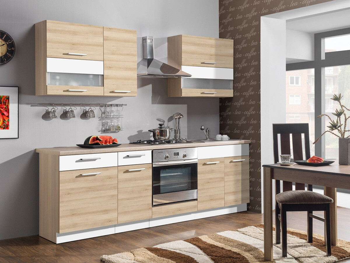 Conjunto de cocina modular Mode Beech 128