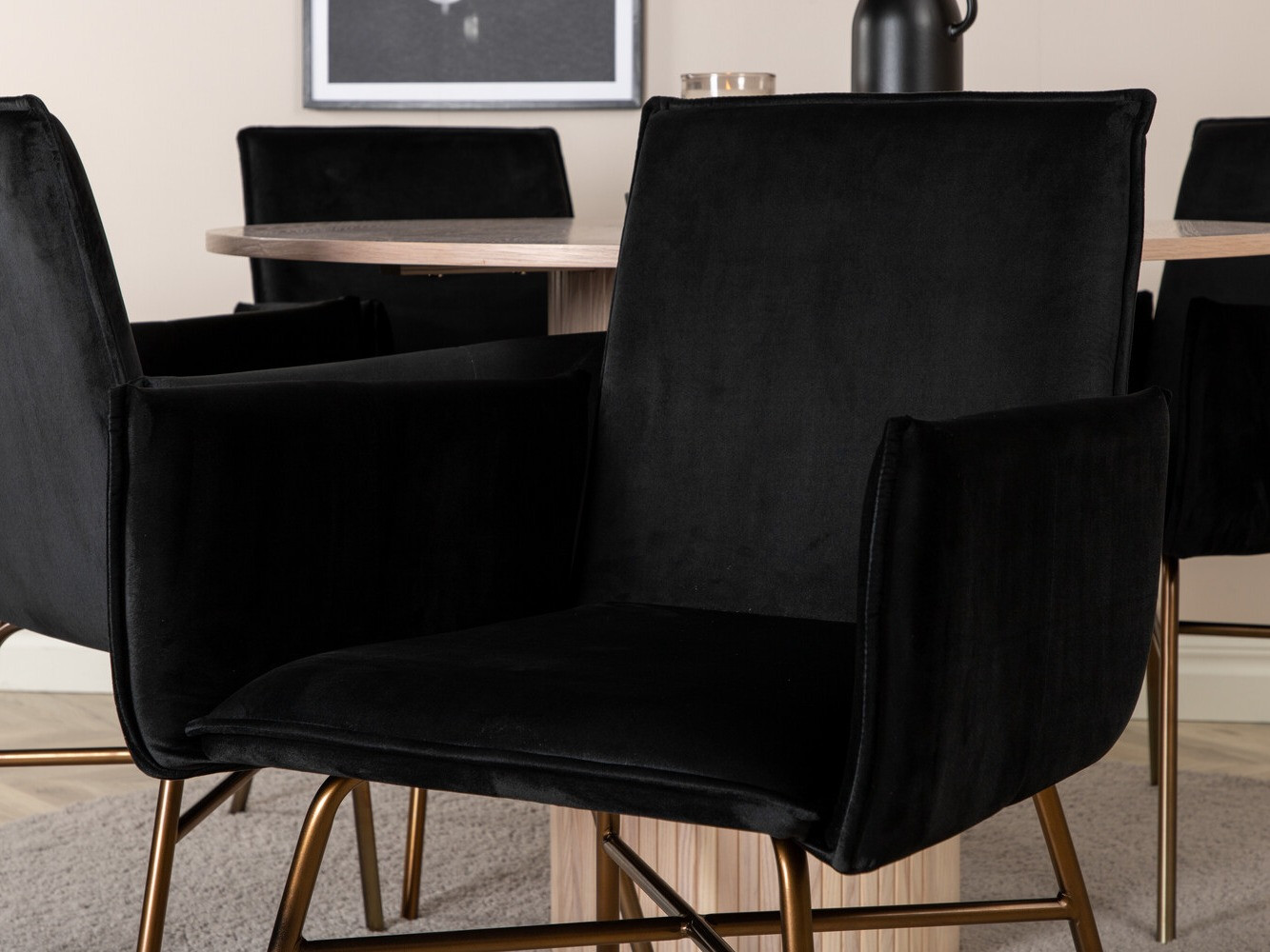 Conjunto de mesas y sillas para comedor Dallas 2565