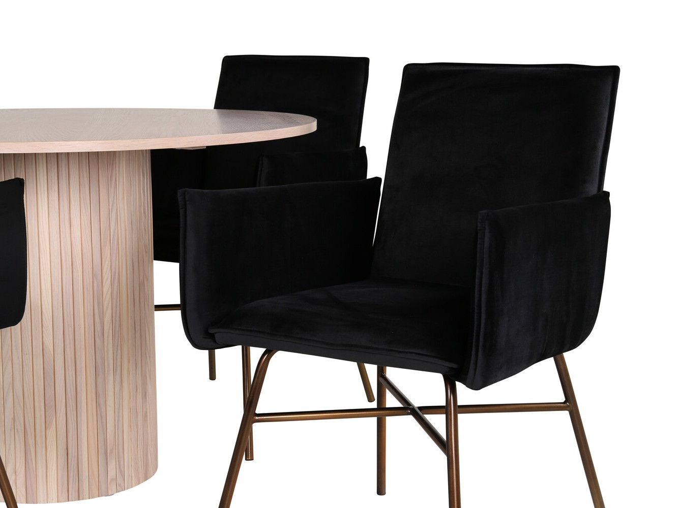 Conjunto de mesas y sillas para comedor Dallas 2565