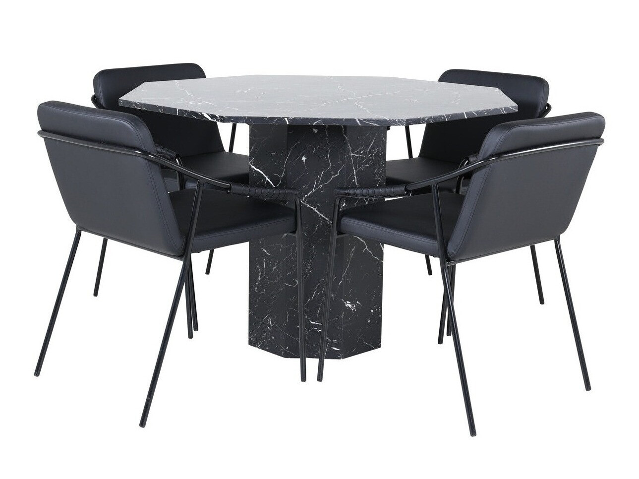 Conjunto de mesas y sillas para comedor Dallas 2611