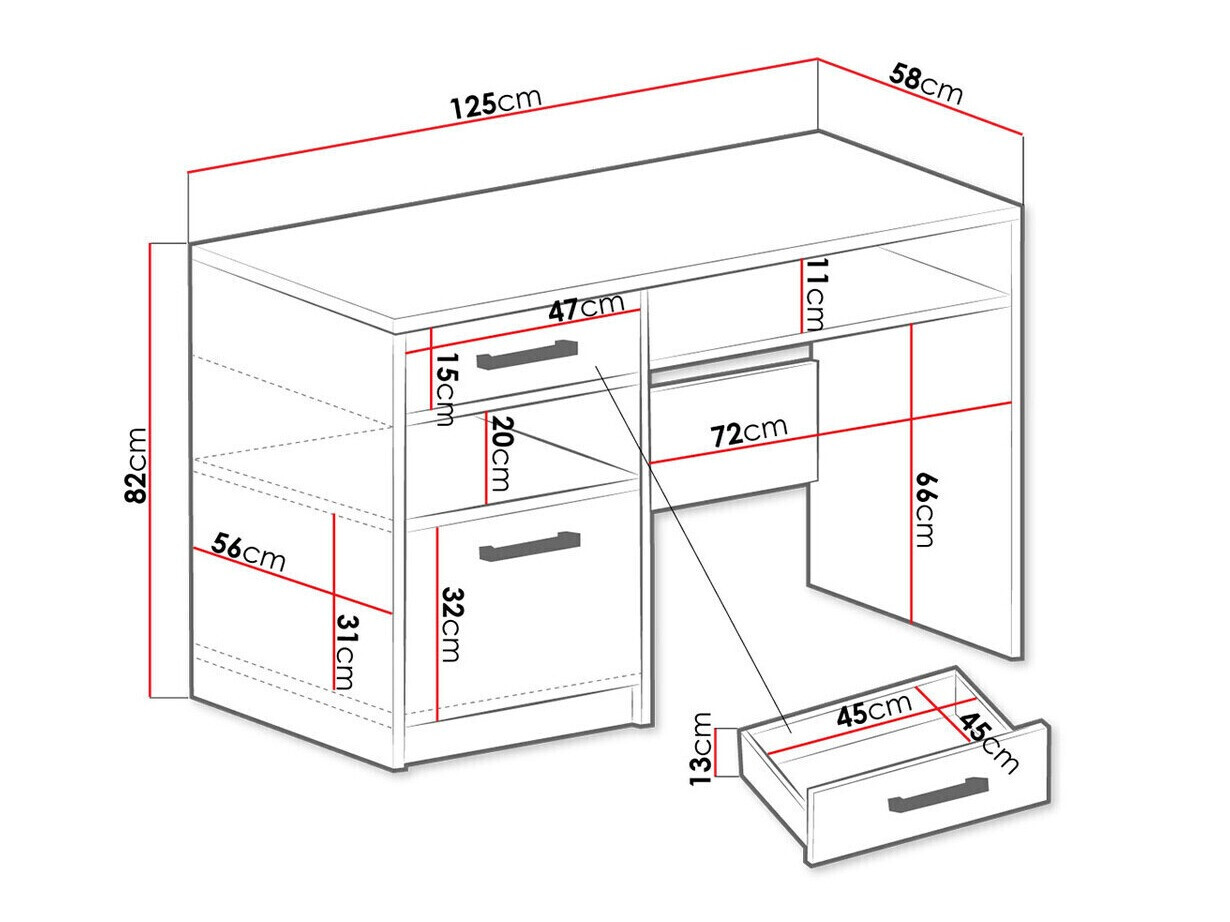 Conjuntos de muebles Dortivu 121 (Púrpura)