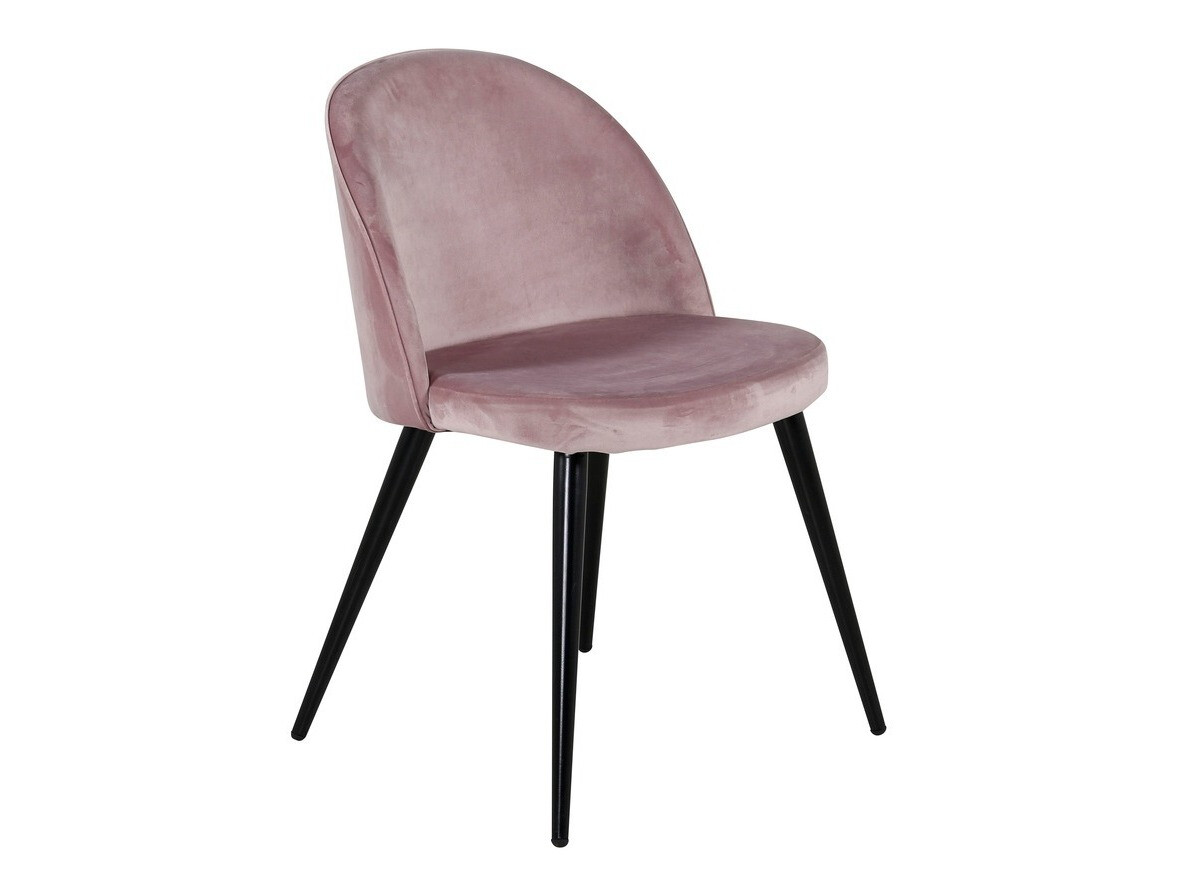 Silla Dallas 153 (Rosa Dusty + Negro)