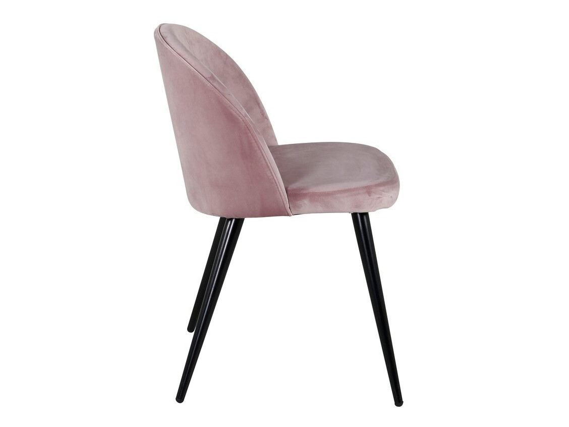 Silla Dallas 153 (Rosa Dusty + Negro)