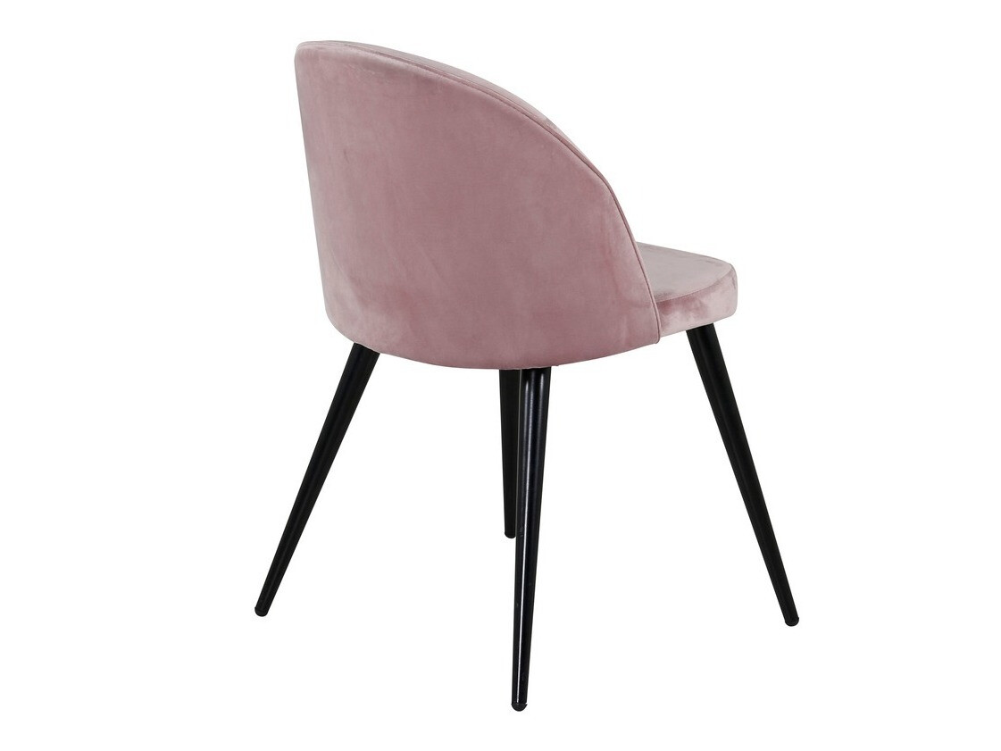 Silla Dallas 153 (Rosa Dusty + Negro)
