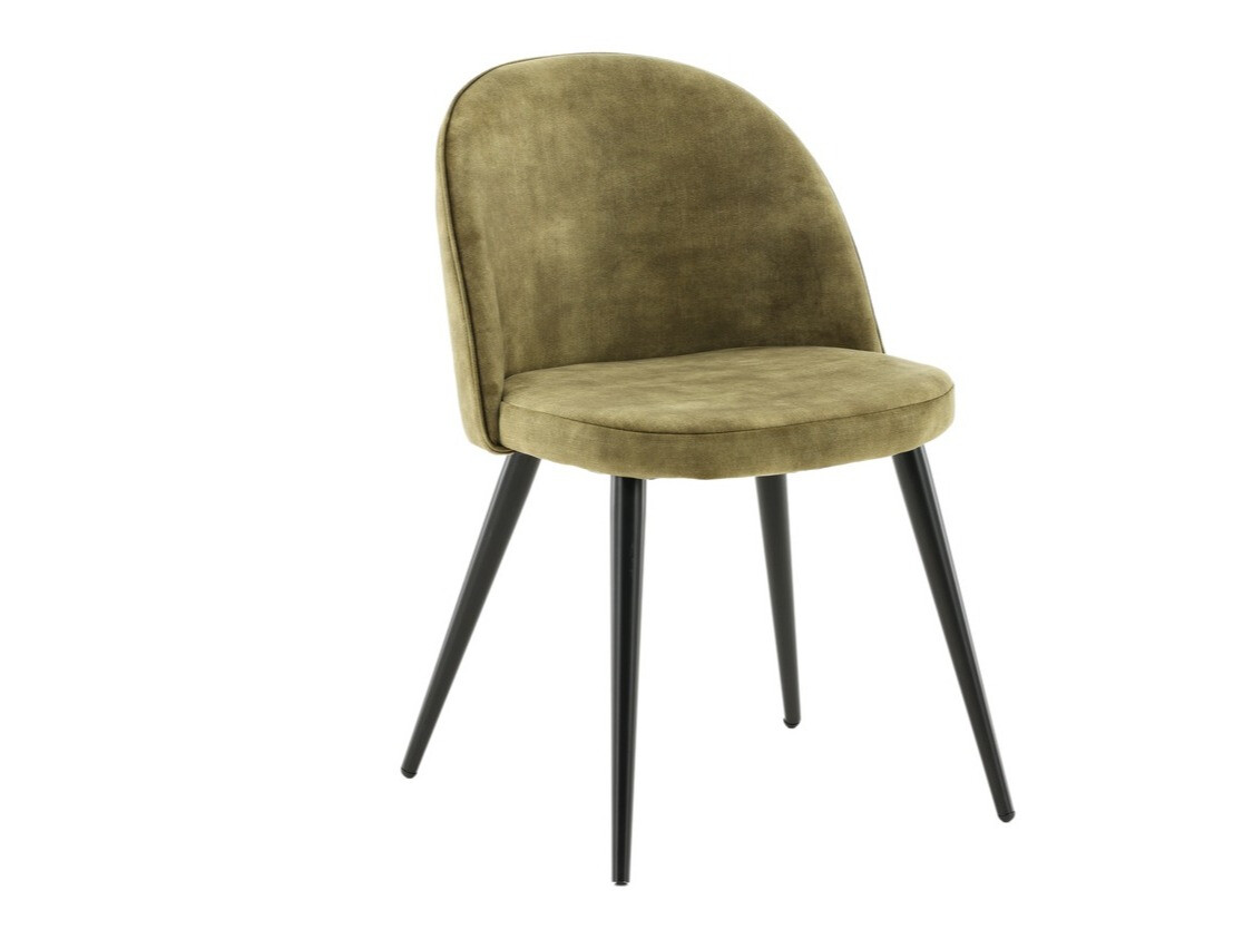Silla Dallas 153 (Verde polvoriento + Negro)