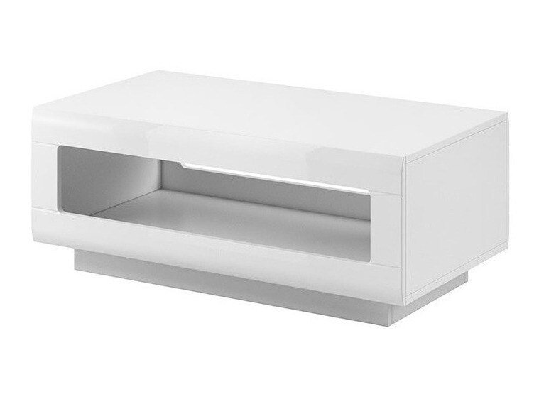 Conjunto de salón Ophsalu 112 (Blanco + Blanco brillante)