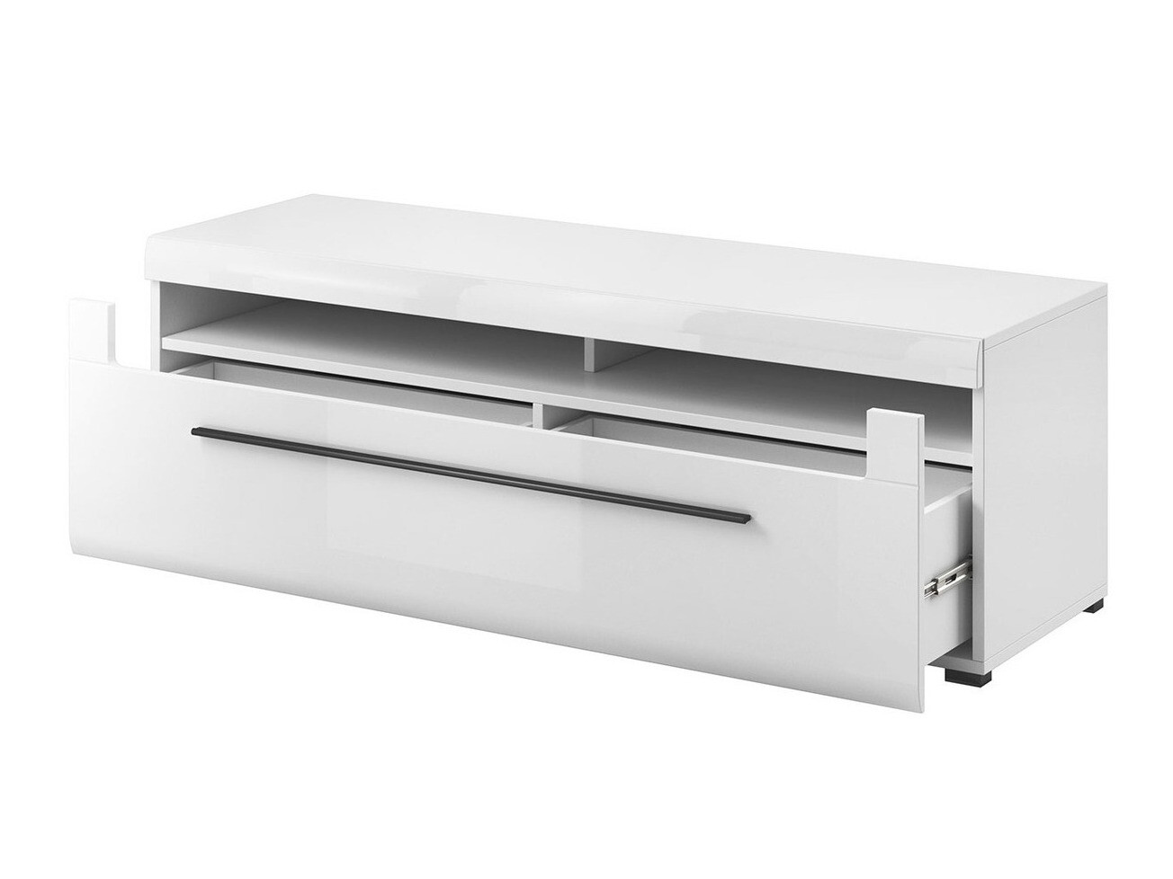 Conjunto de salón Ophsalu 112 (Blanco + Blanco brillante)