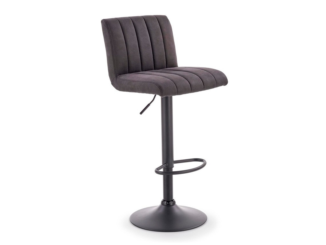 Silla de barra Houston 970 (Gris oscuro + Negro)