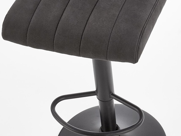 Silla de barra Houston 970 (Gris oscuro + Negro)
