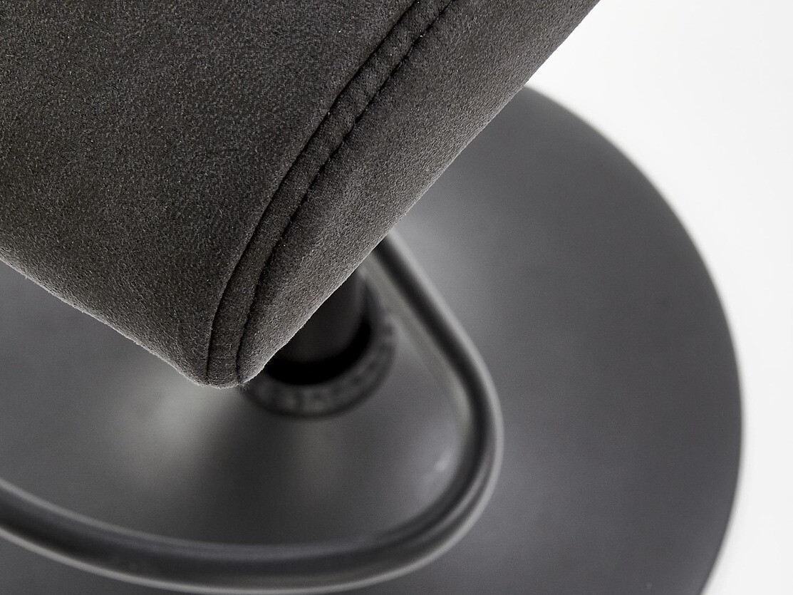 Silla de barra Houston 970 (Gris oscuro + Negro)