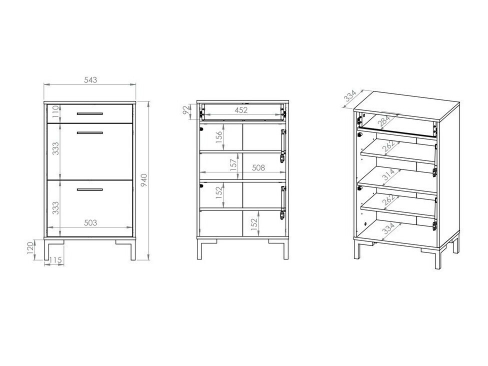 Conjunto para recibidor Larnolo 110