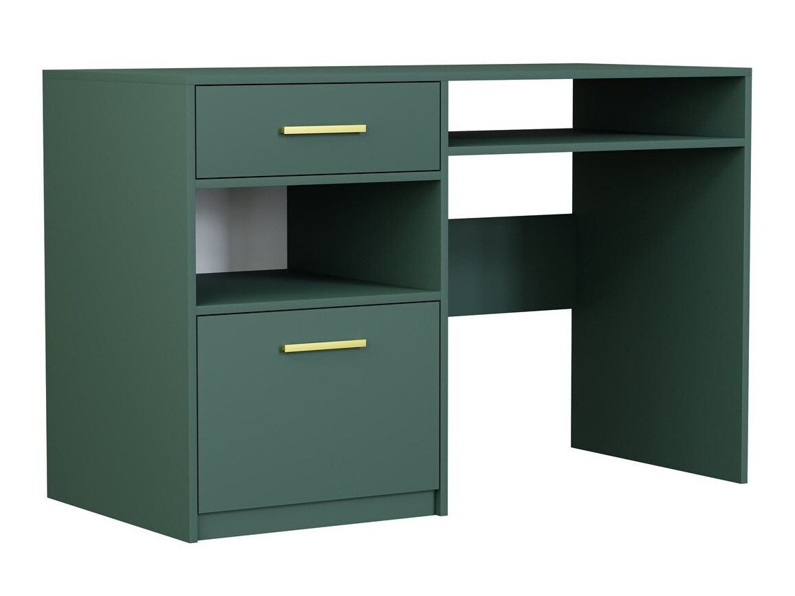 Mesa de oficina Dortivu 117 (Verde + Dorado)