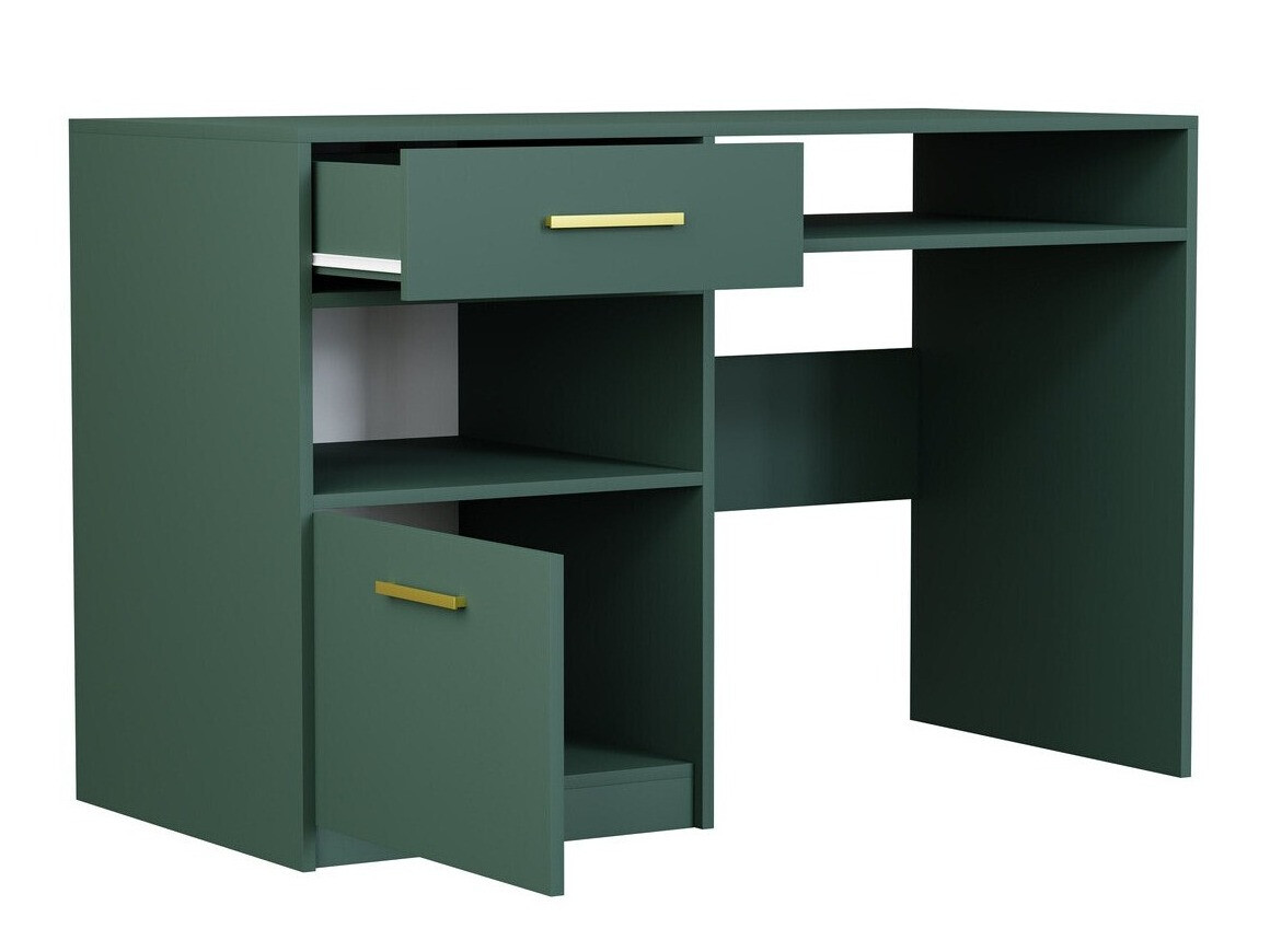 Mesa de oficina Dortivu 117 (Verde + Dorado)