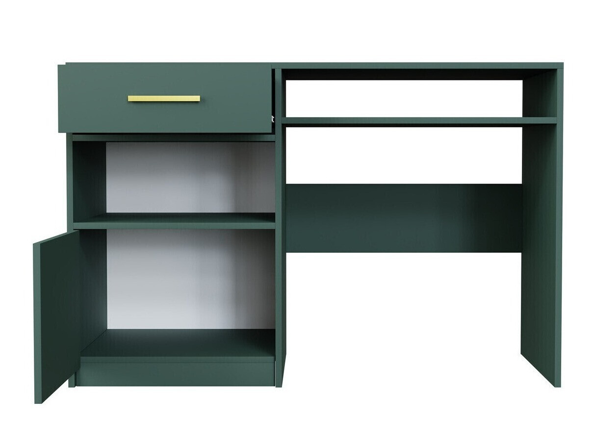 Mesa de oficina Dortivu 117 (Verde + Dorado)
