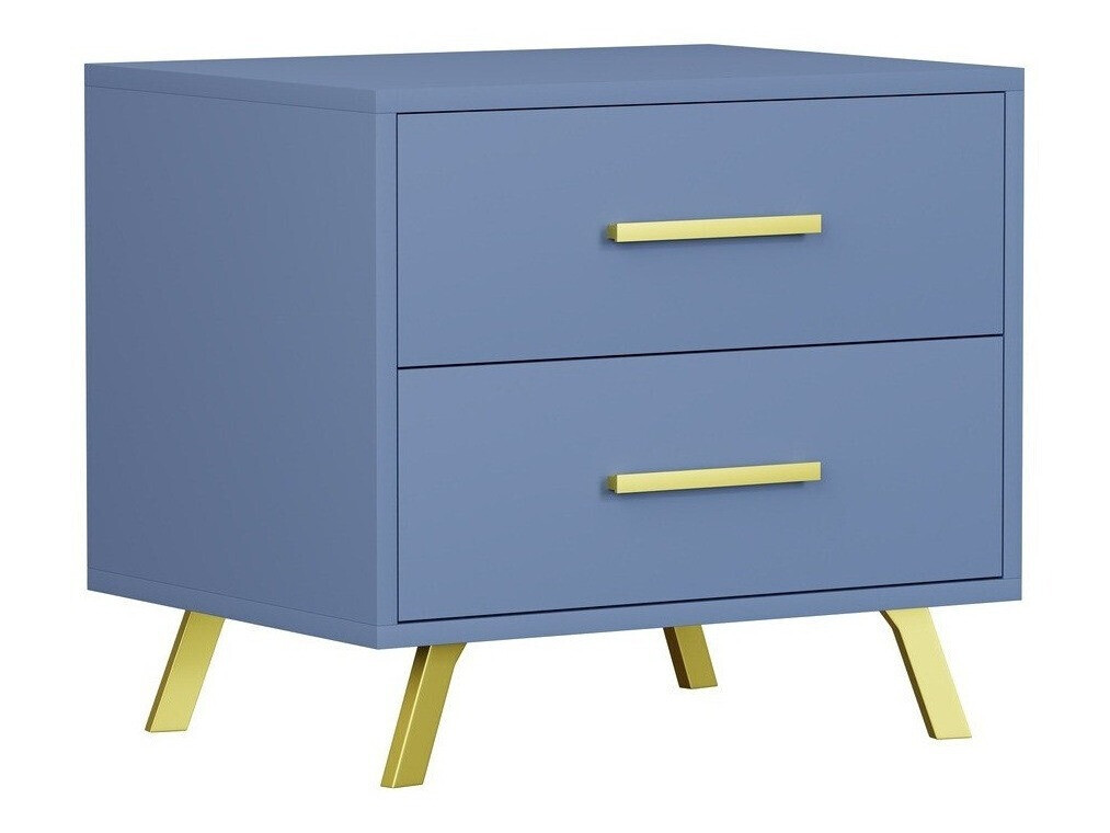 Mesilla de noche Dortivu 119 (Azul + Dorado)