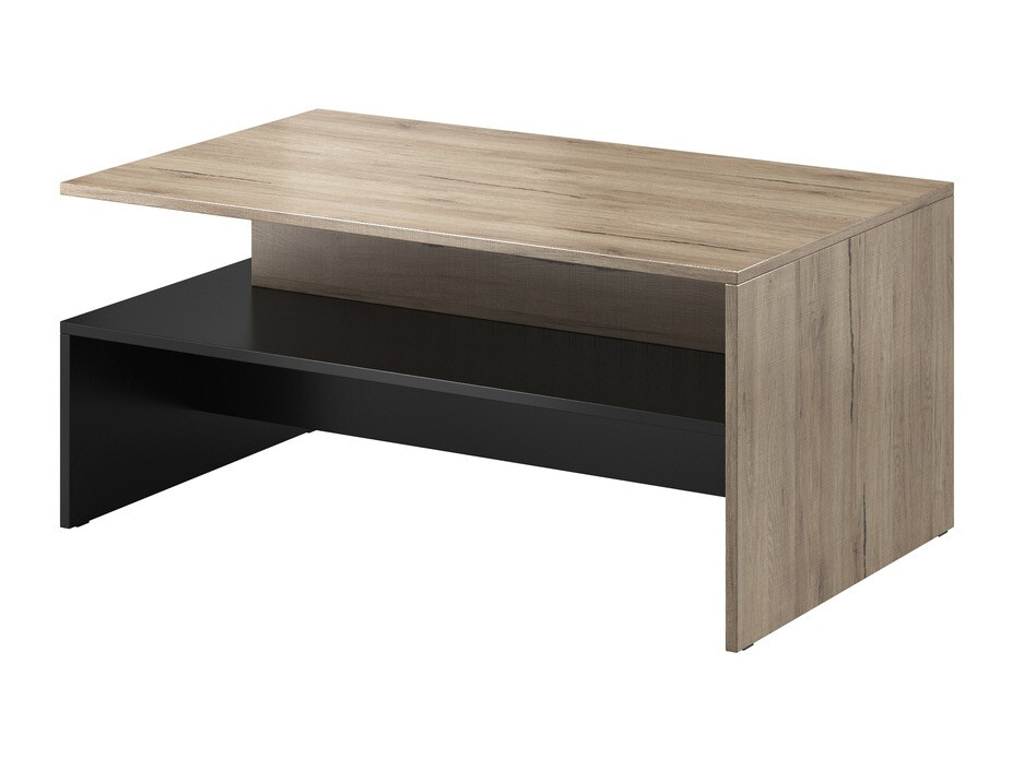 Mesa de centro Serodeu 103 (Roble sanremo + Negro)