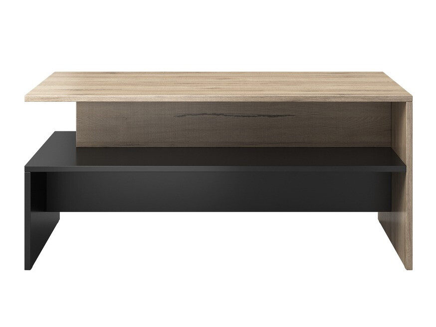 Mesa de centro Serodeu 103 (Roble sanremo + Negro)