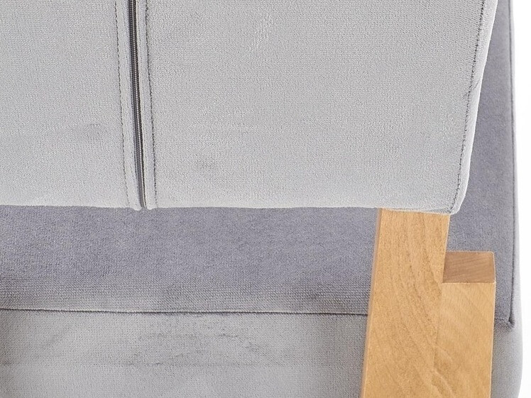 Conjunto de comedor Houston 786 (Miel de roble + Gris)