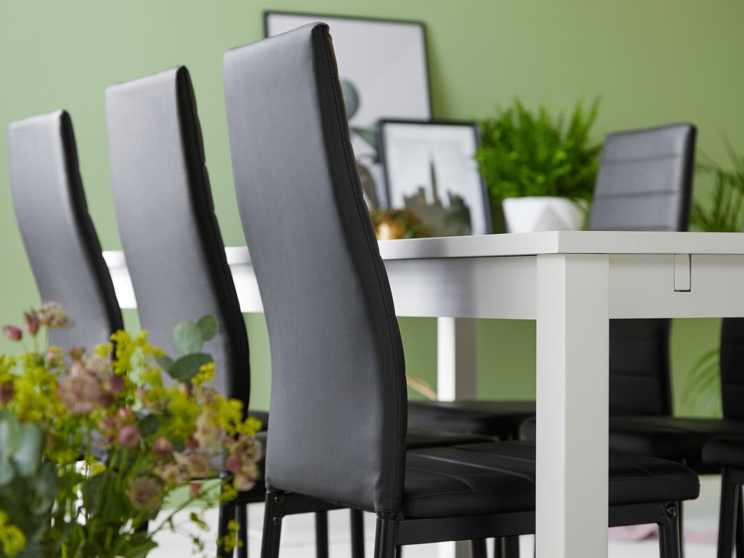 Conjunto de comedor Scandinavian Choice 653 (Negro)