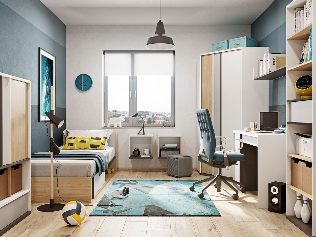 Conjunto de dormitorio infantil Marvesi 131