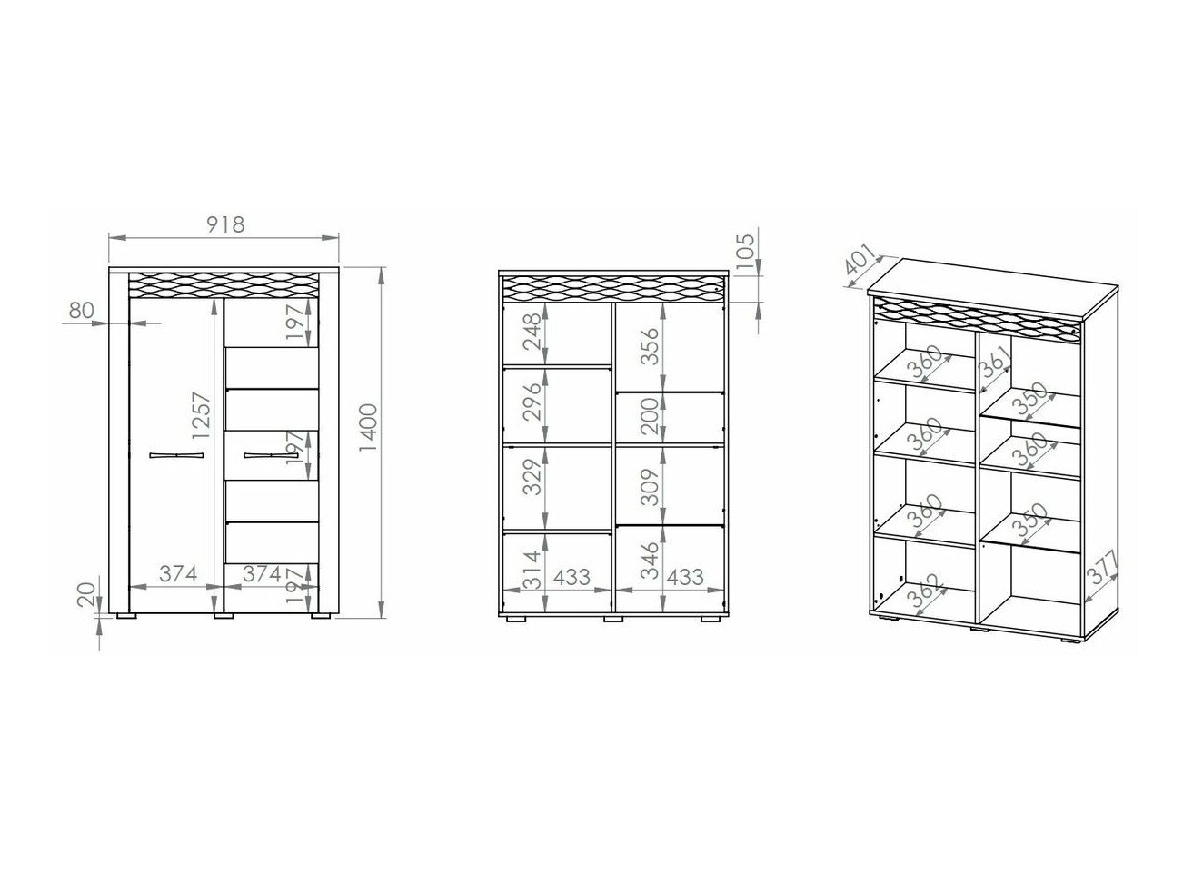 Estantería Noleliu 100