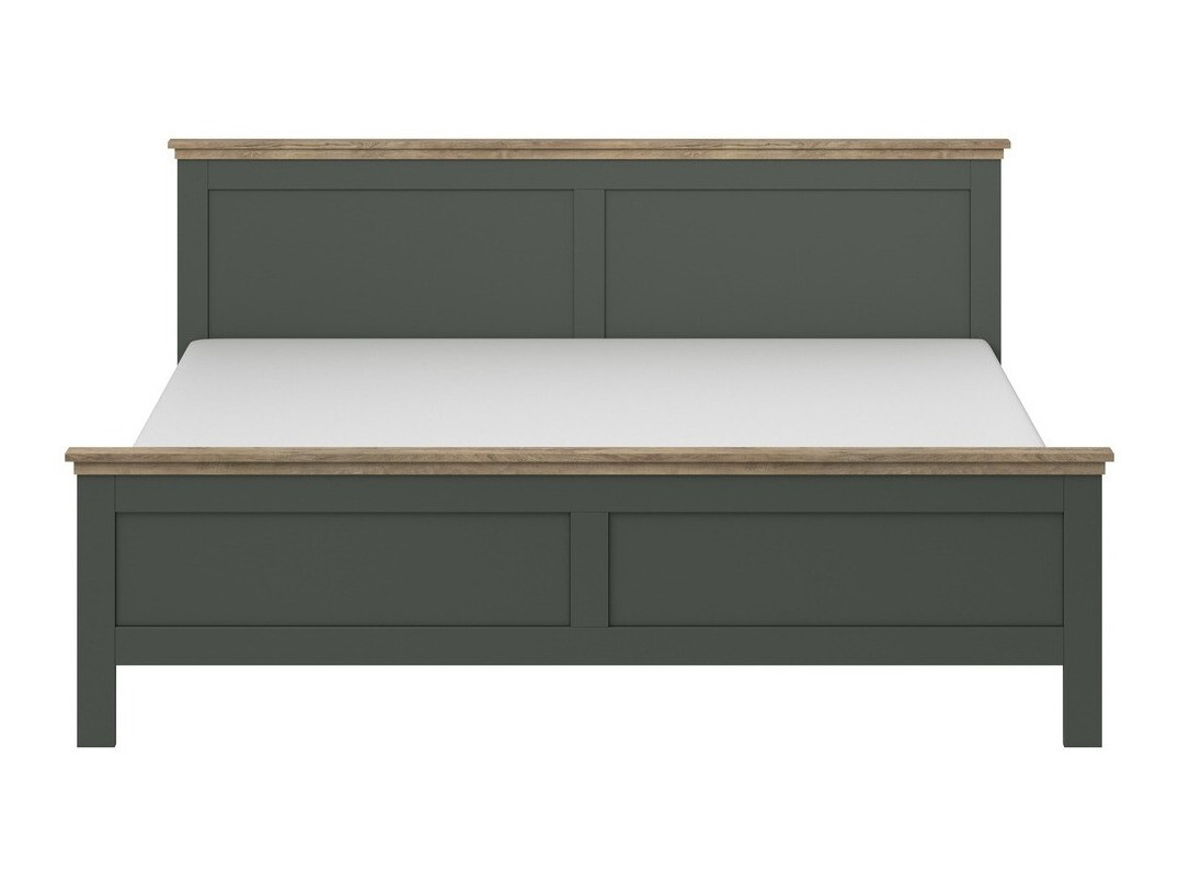 Cama Tolnue 120 (Verde oscuro + Roble de lefkada)