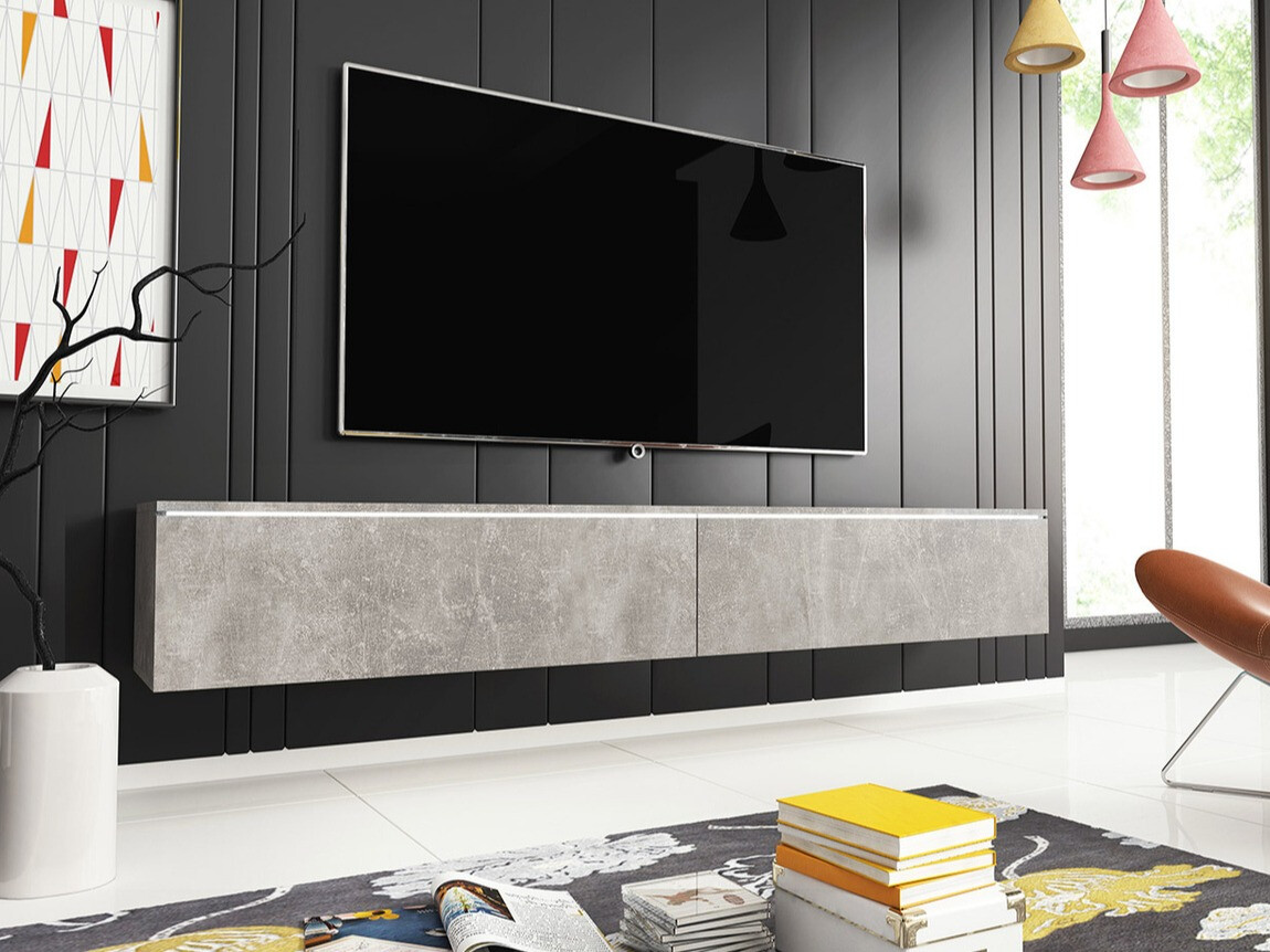 Mueble TV Sarasota 121 (Hormigón)