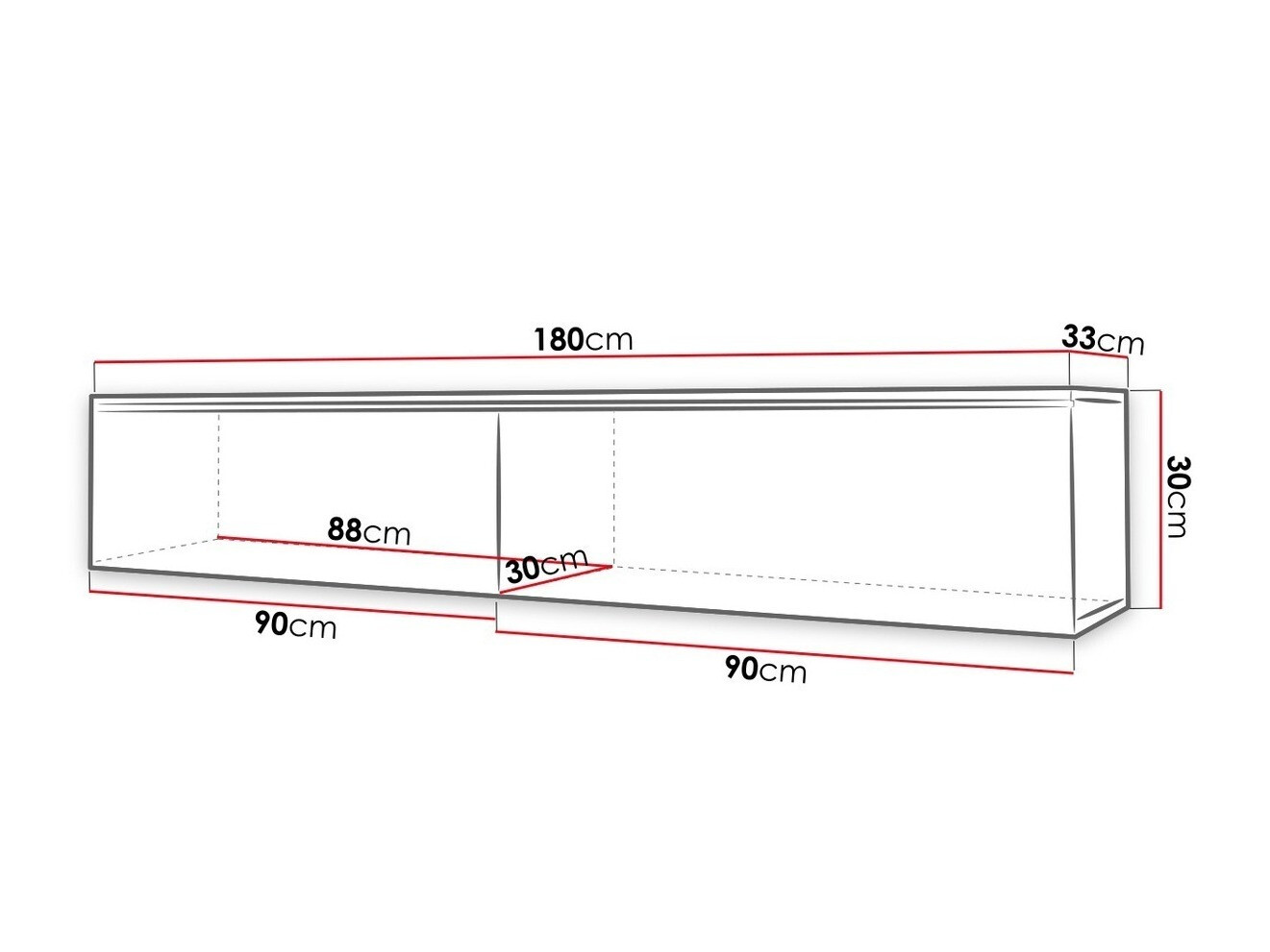 Mueble TV Scientia I (Roble wotan)