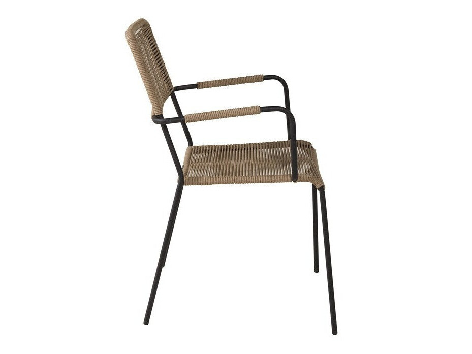 Silla para exterior Dallas 2819 (Marrón + Negro)