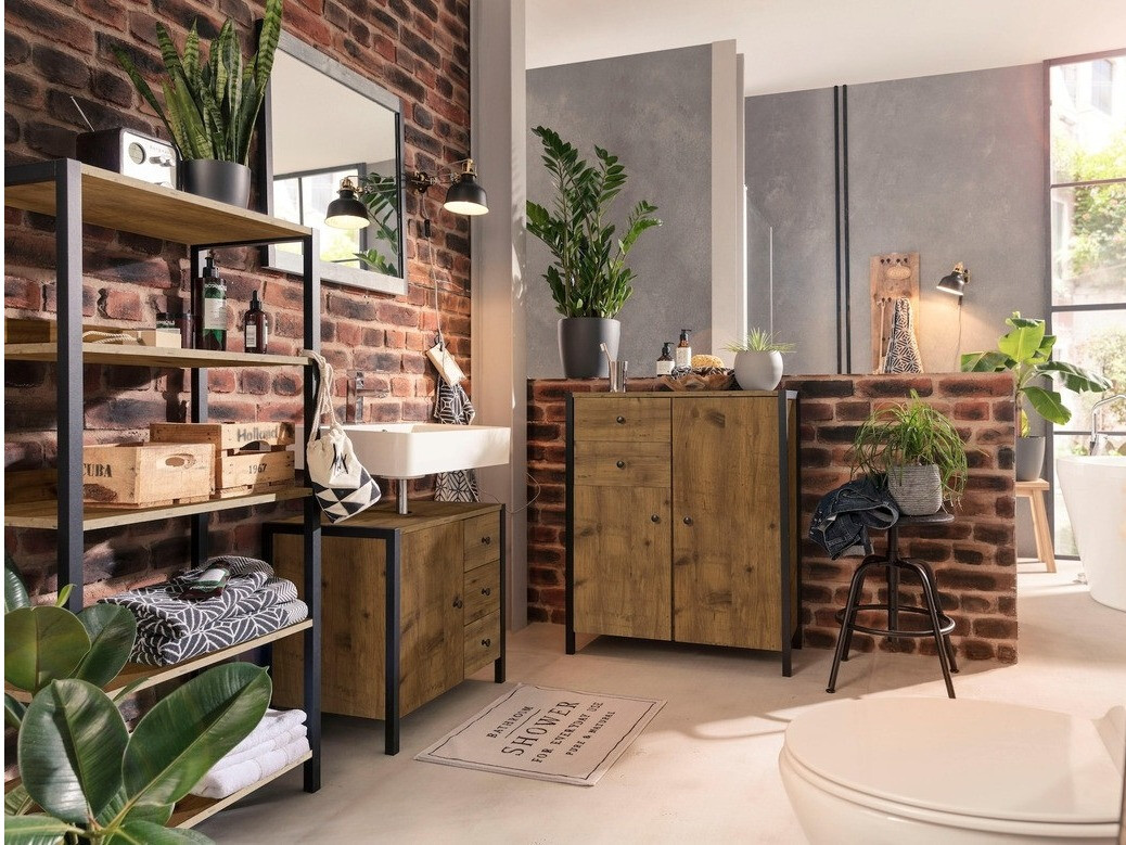 Armario de pie para baño Larnovo 106