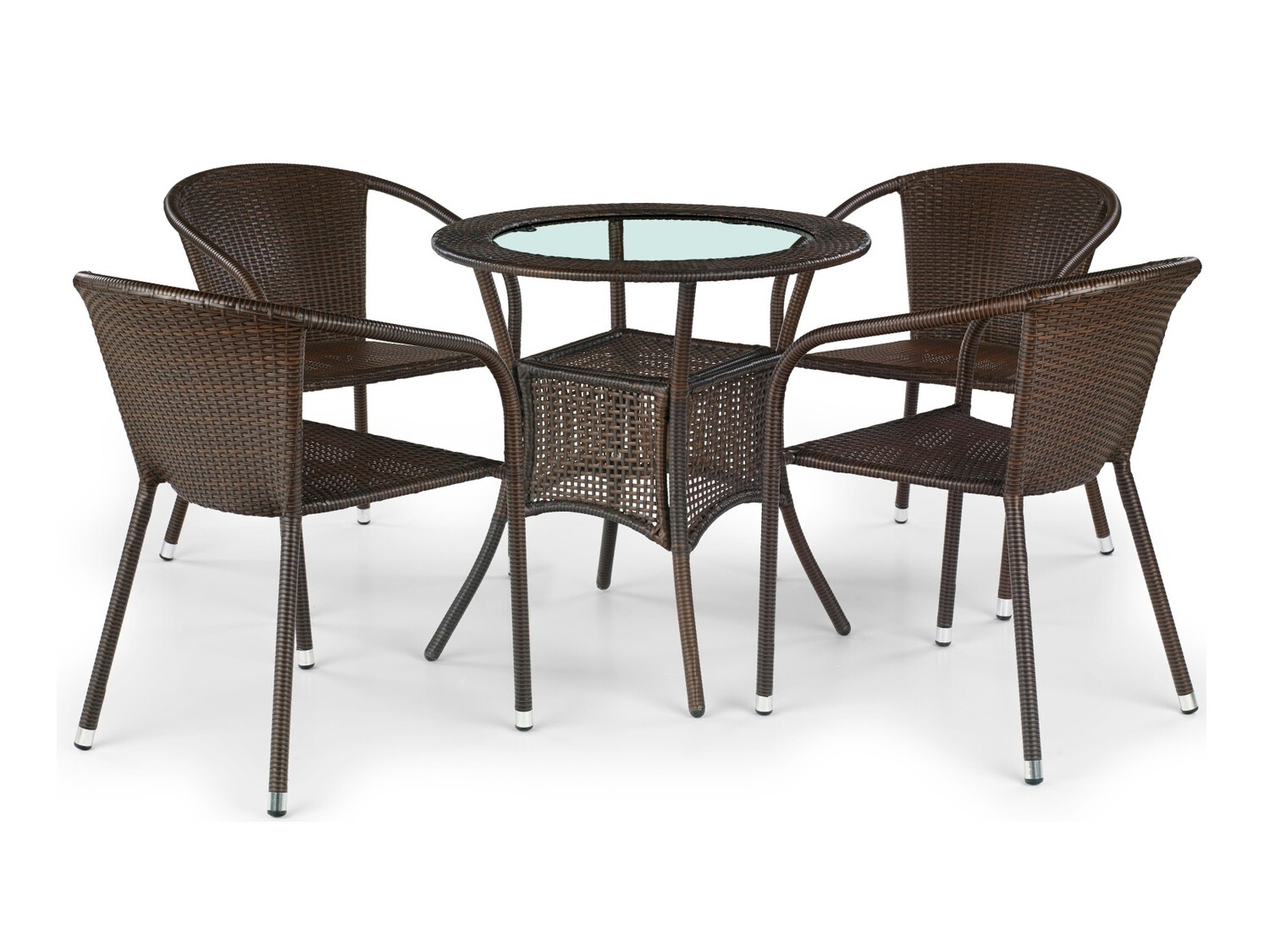 Conjunto de mesa y sillas Houston 186