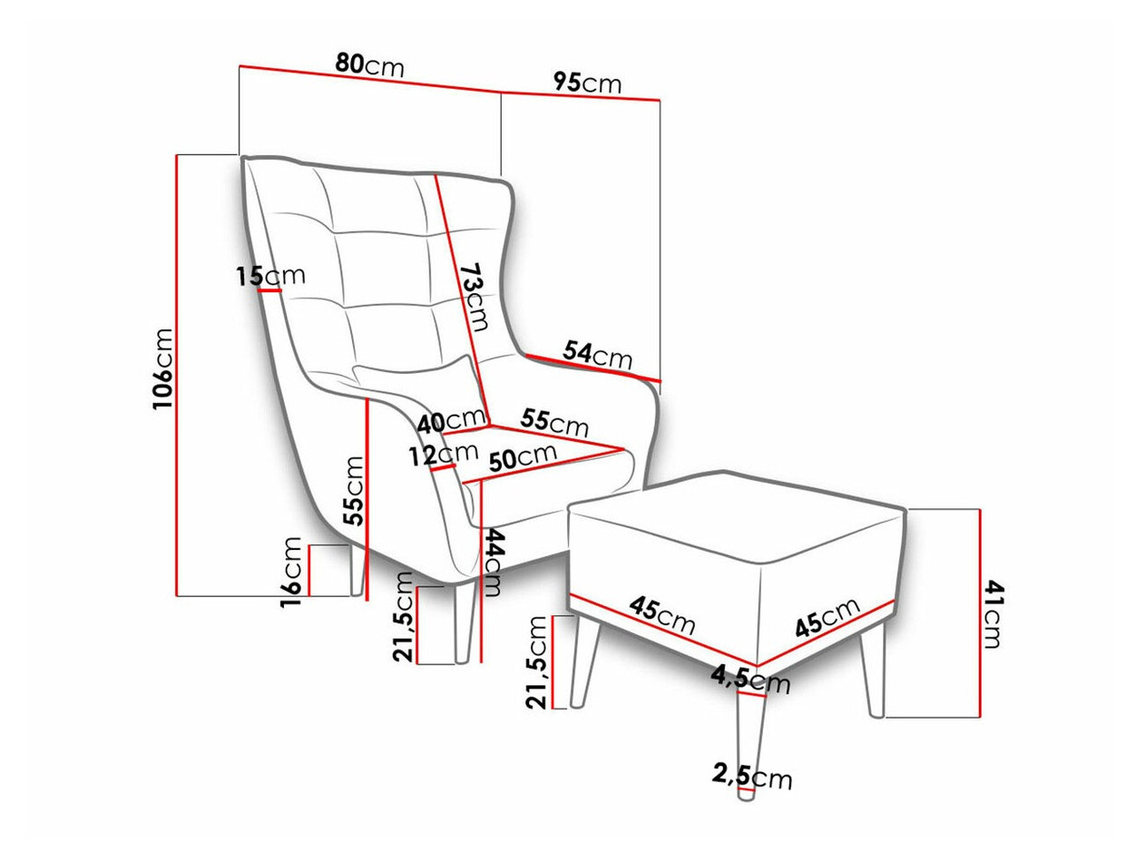 Sillón Comfivo 206 (Alfa 17)