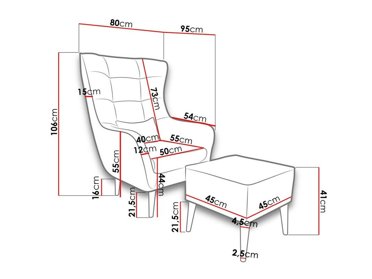 Sillón Comfivo 206 (Aston 8)