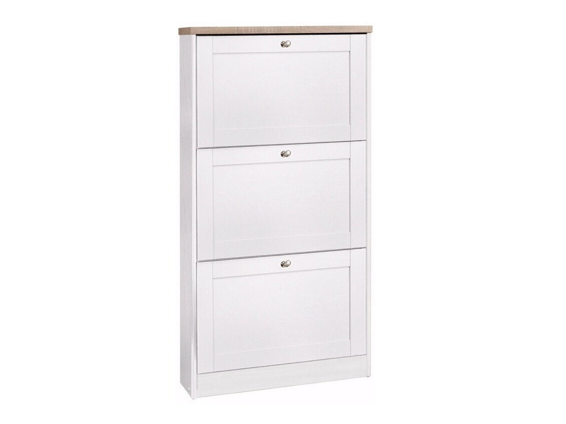 Zapatero Cirtene 101 (Blanco + Roble)