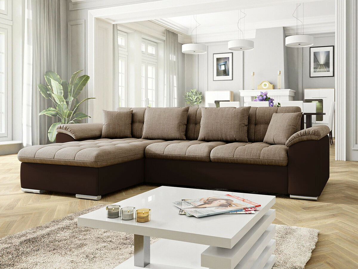 Sofá rinconero Comfivo Mica (Soft 066 + Lawa 02)