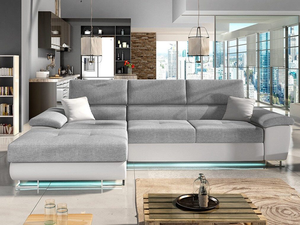 Sofá rinconero Comfivo 199 (Soft 017 + Bristol 2460 + Soft 017)