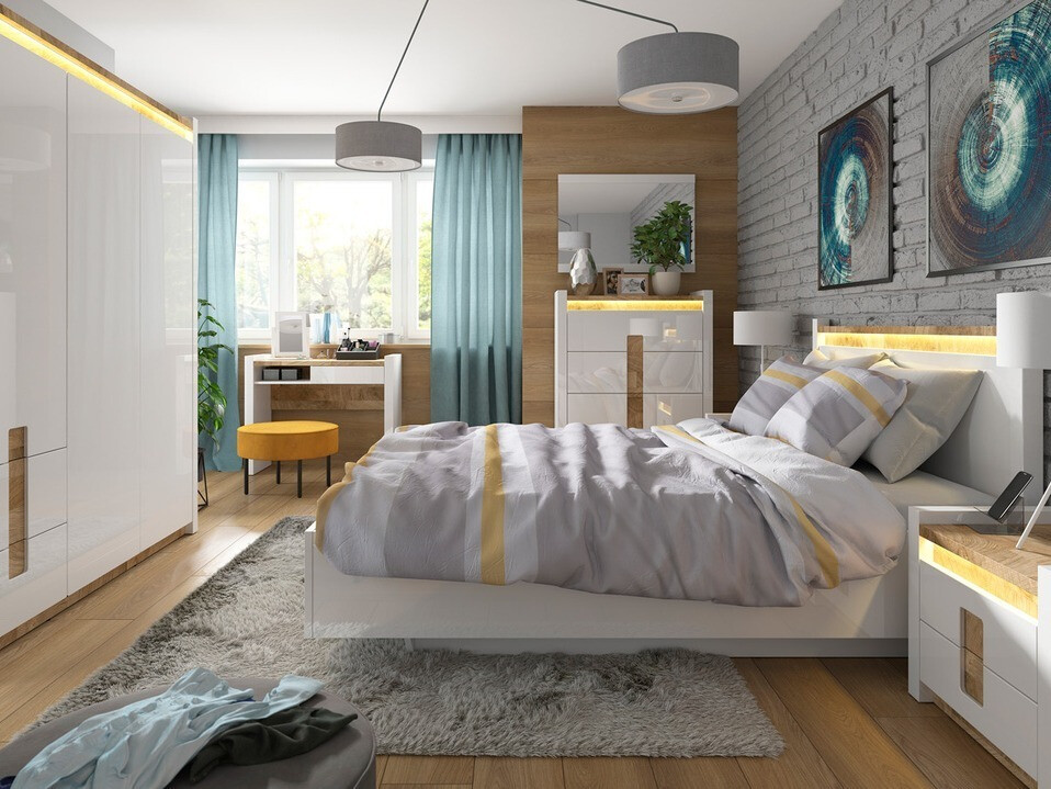 Conjunto de dormitorio Cirevai 122