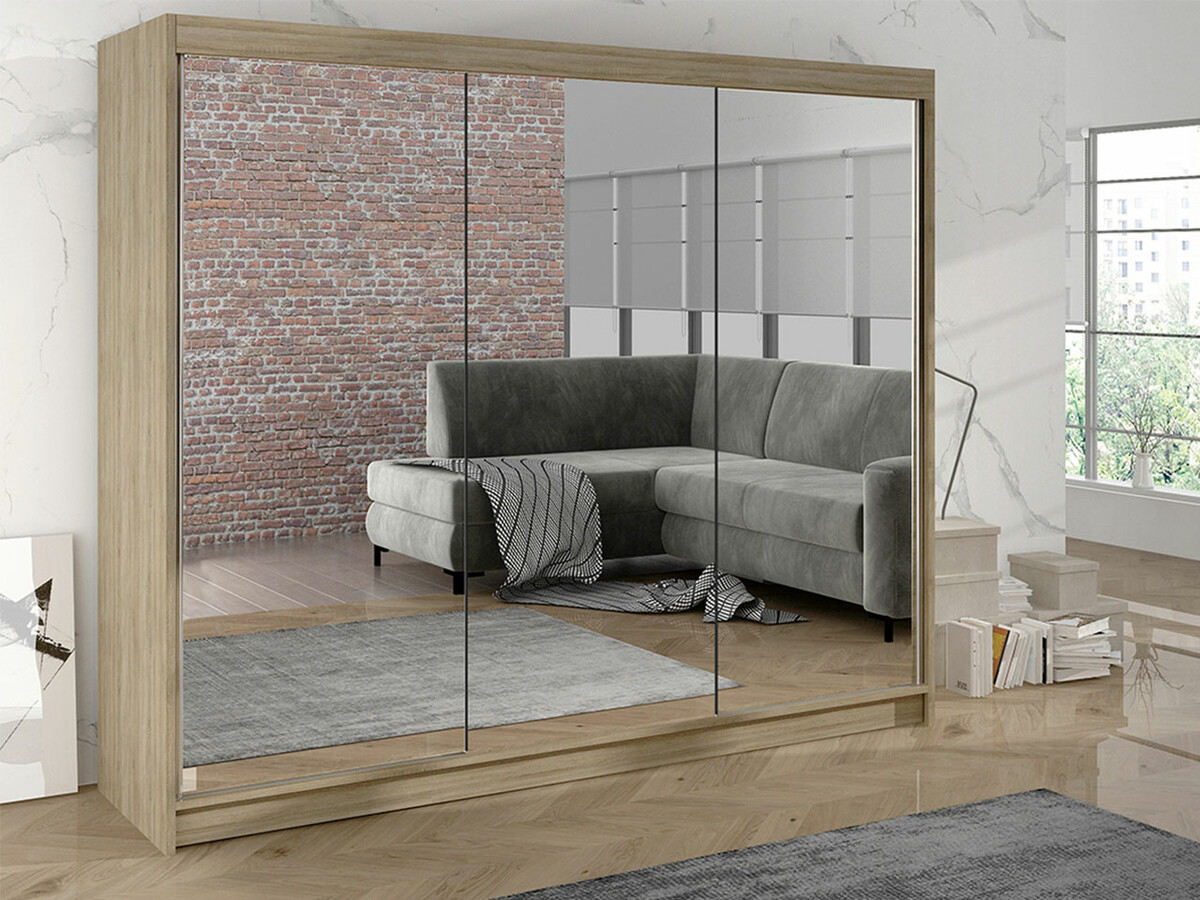 Armario Closico 160 (Roble Sonoma)