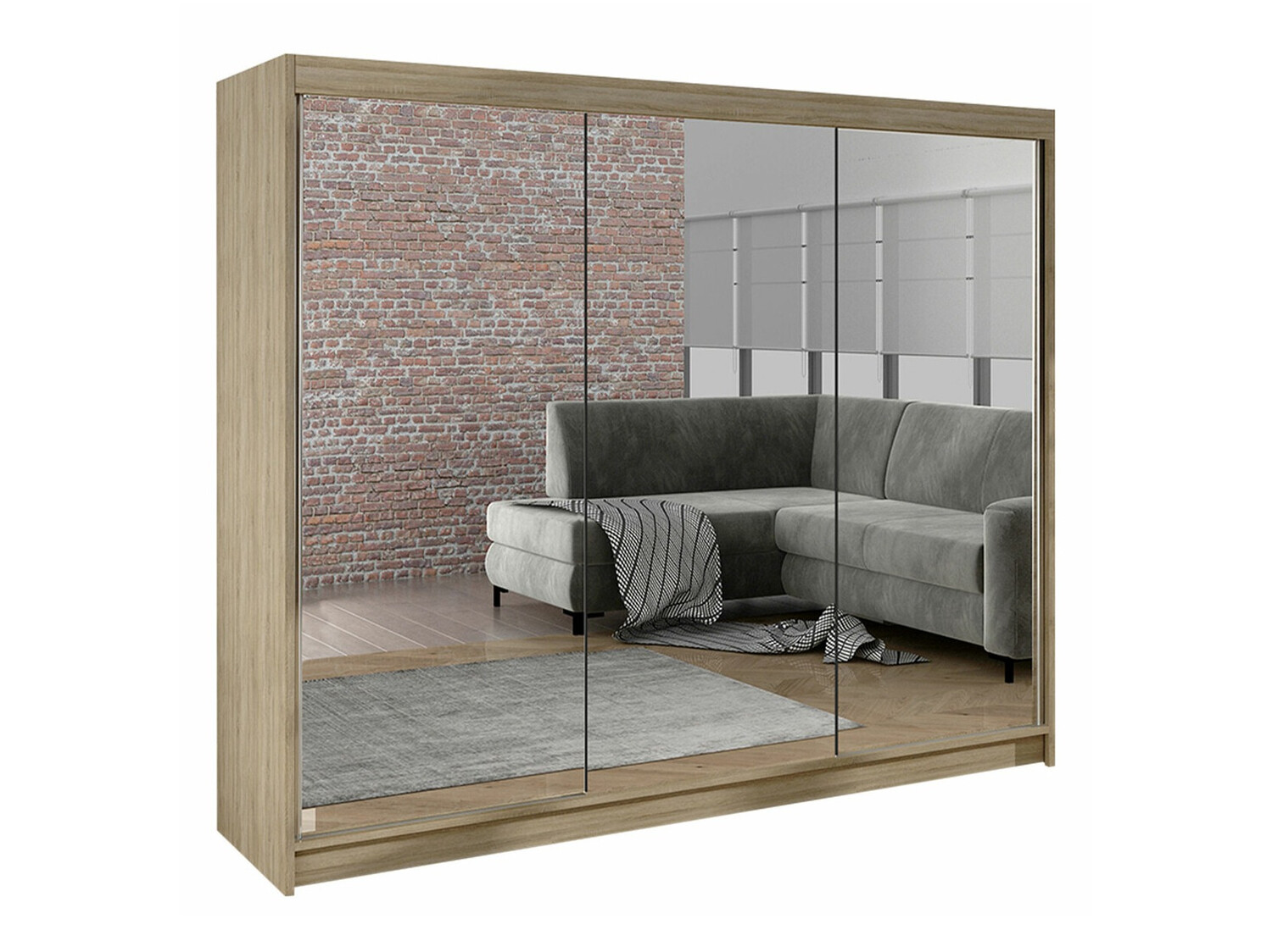 Armario Closico Durion III (Roble Sonoma)