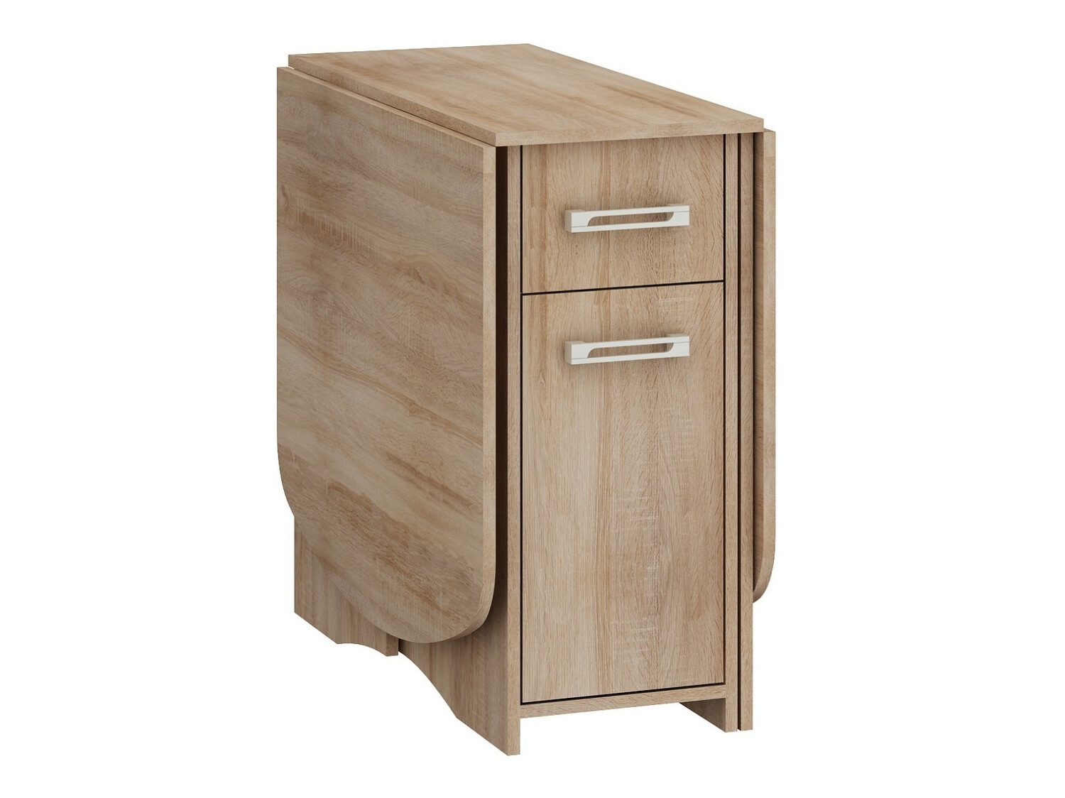 Mesa plegable Gilroy 105 (Roble Sonoma)